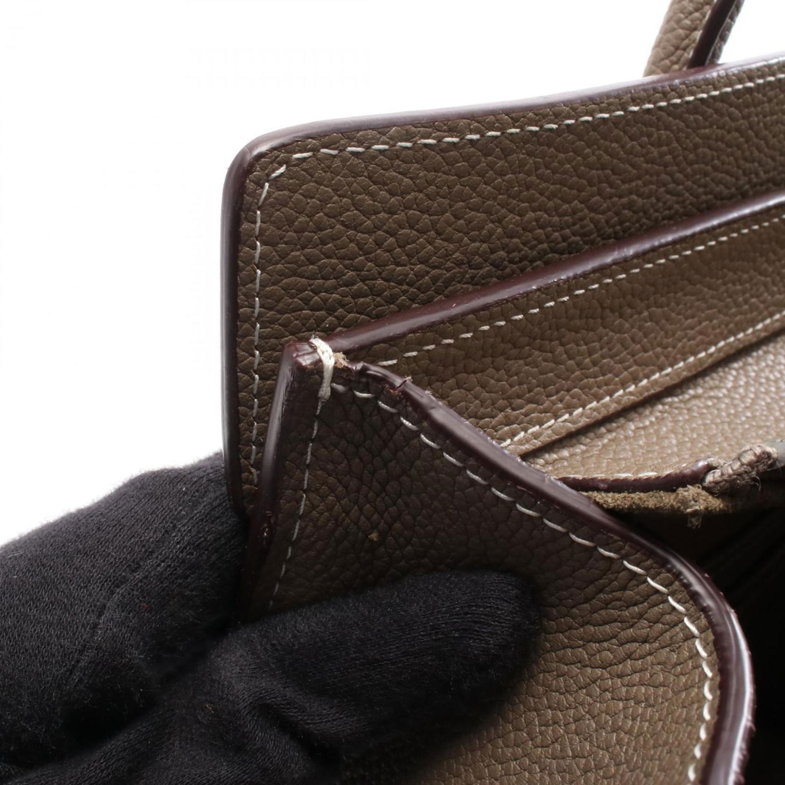 Leather Celine Handbag - 5