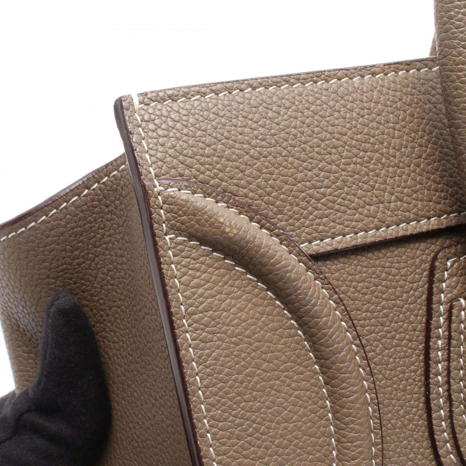 Leather Celine Handbag - 8