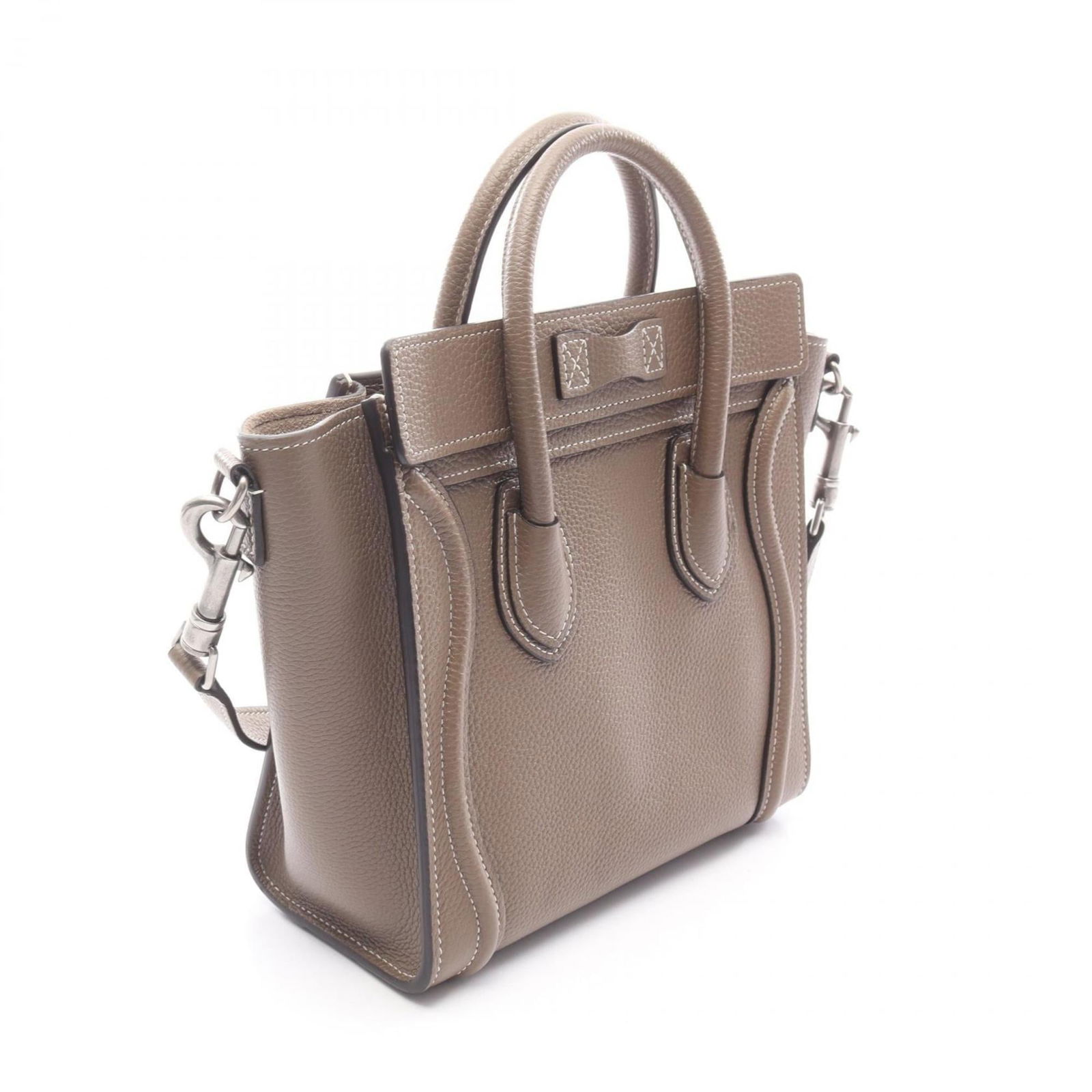 Leather Celine Handbag - 2