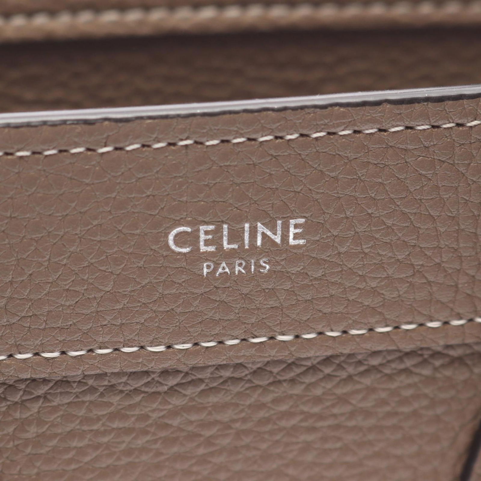 Leather Celine Handbag - 4