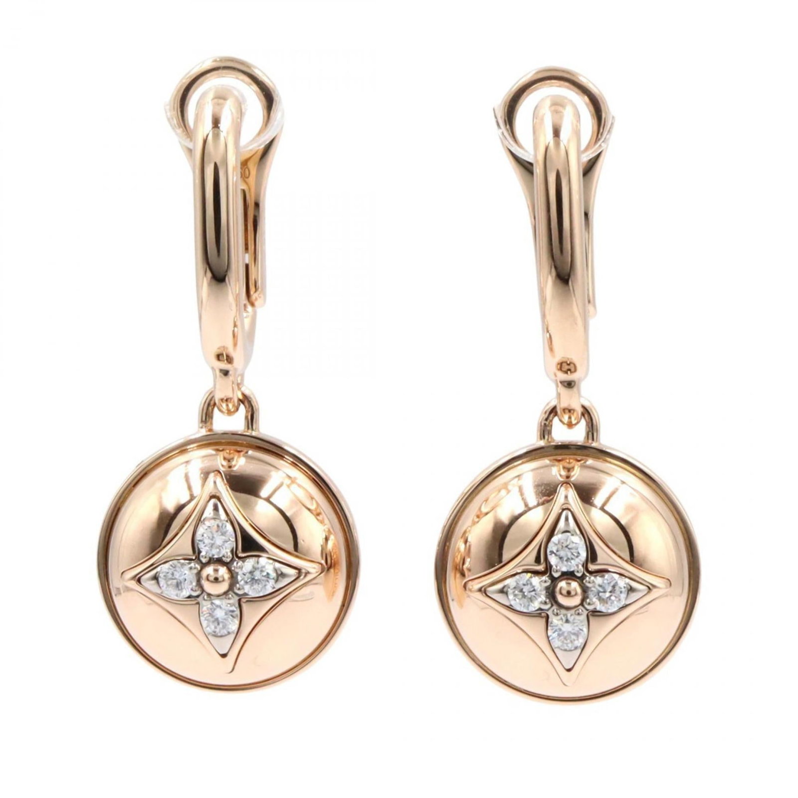 (18K) Louis Vuitton Stud Earrings Pink Gold: (18K) Louis Vuitton Stud Earrings Pink Gold This listing features (18K) Louis Vuitton Stud Earrings Pink Gold. Item specifics are provided below. Item Specifics: Brand: Louis Vuitton Type: Stud Earrin