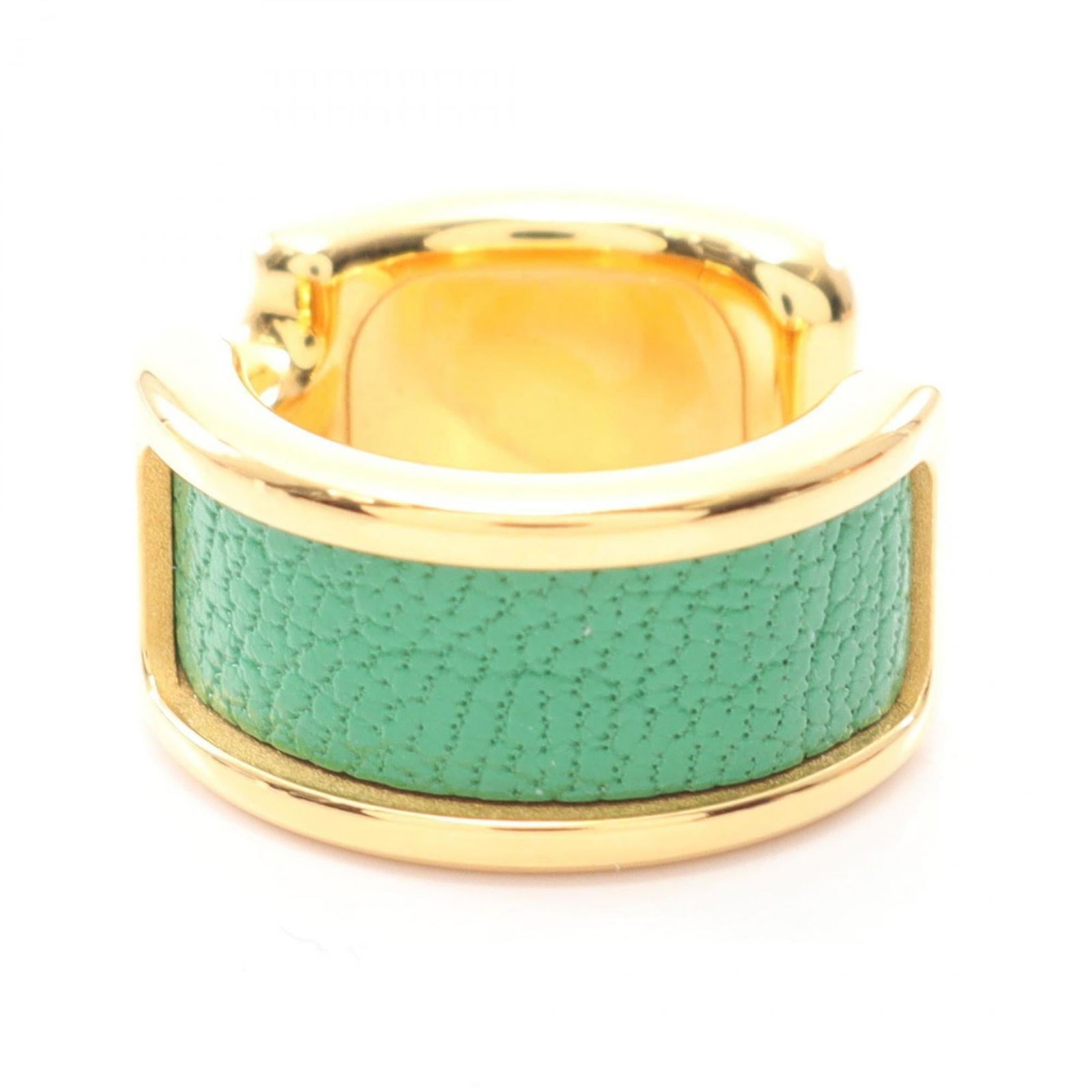 Leather - Hermes Earcuff Gold Plating - 2