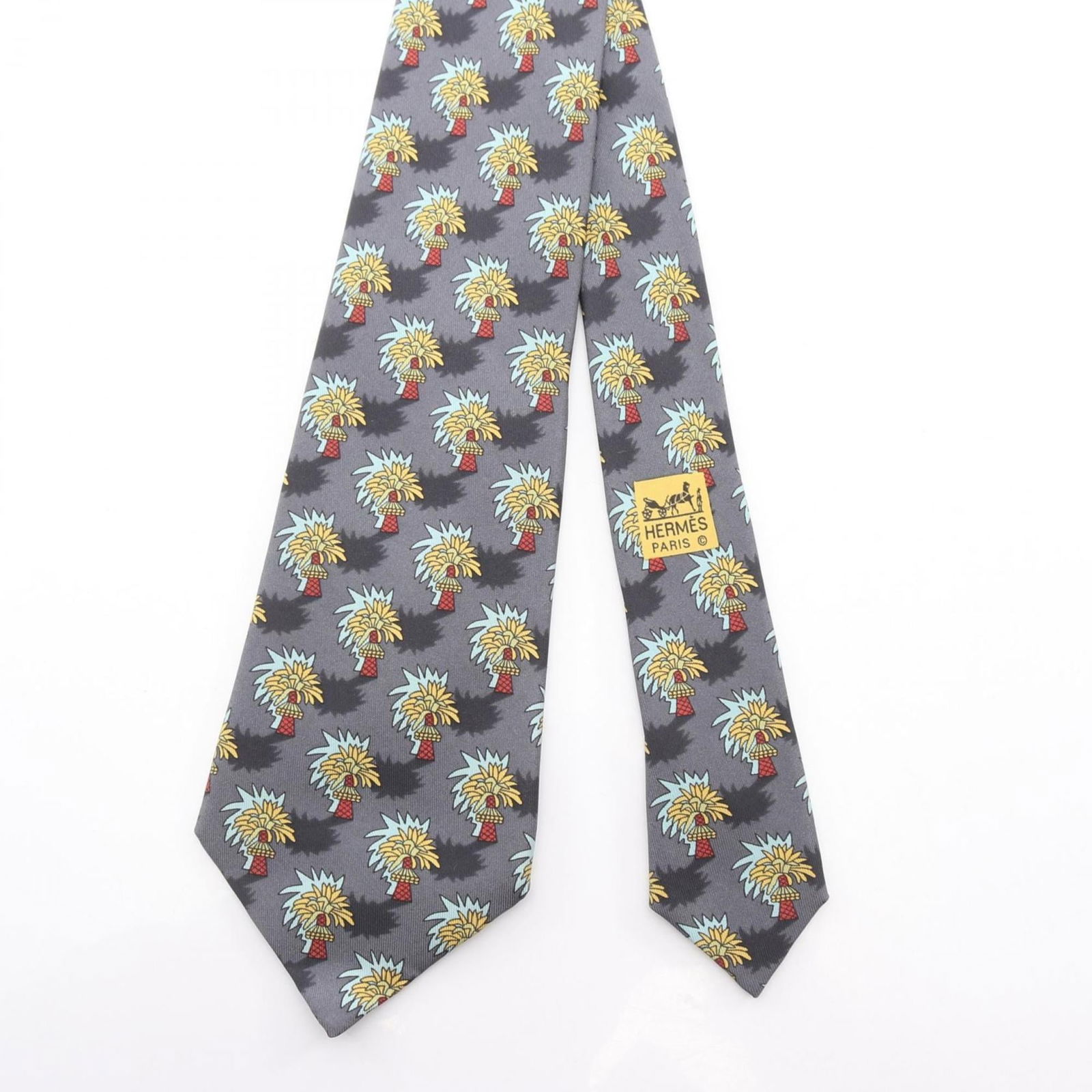 Silk Hermes Cravat - 2