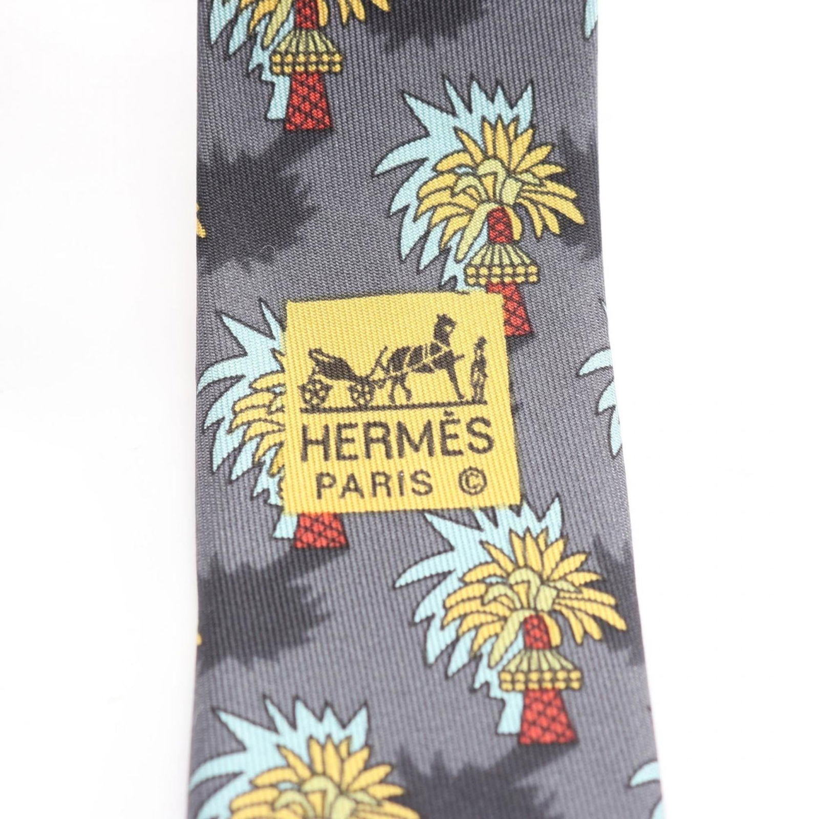 Silk Hermes Cravat - 4