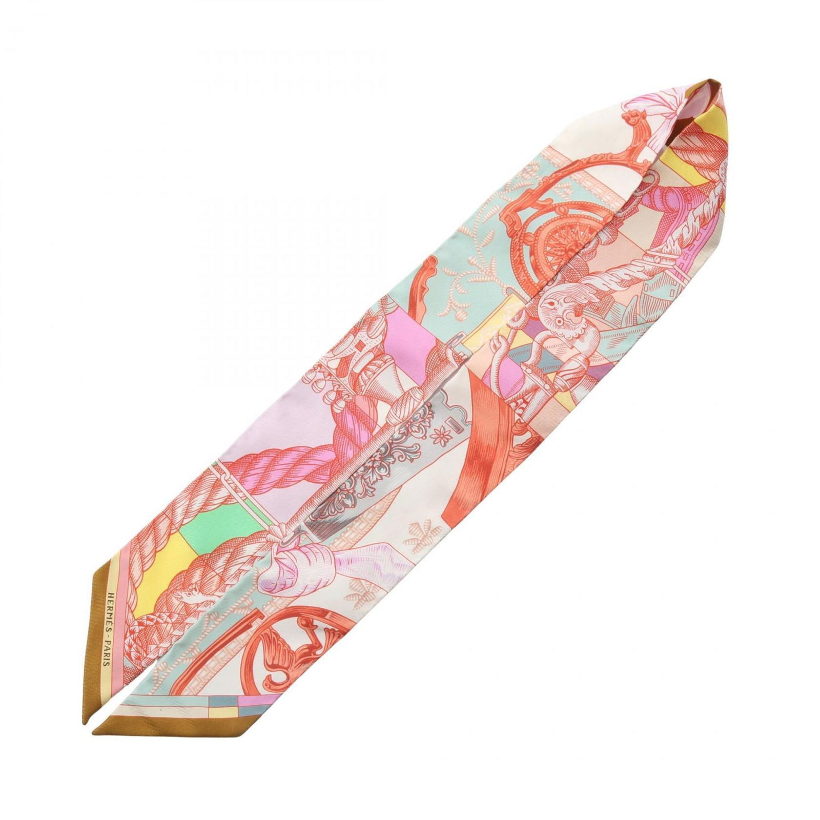 Silk Hermes Scarf - 2