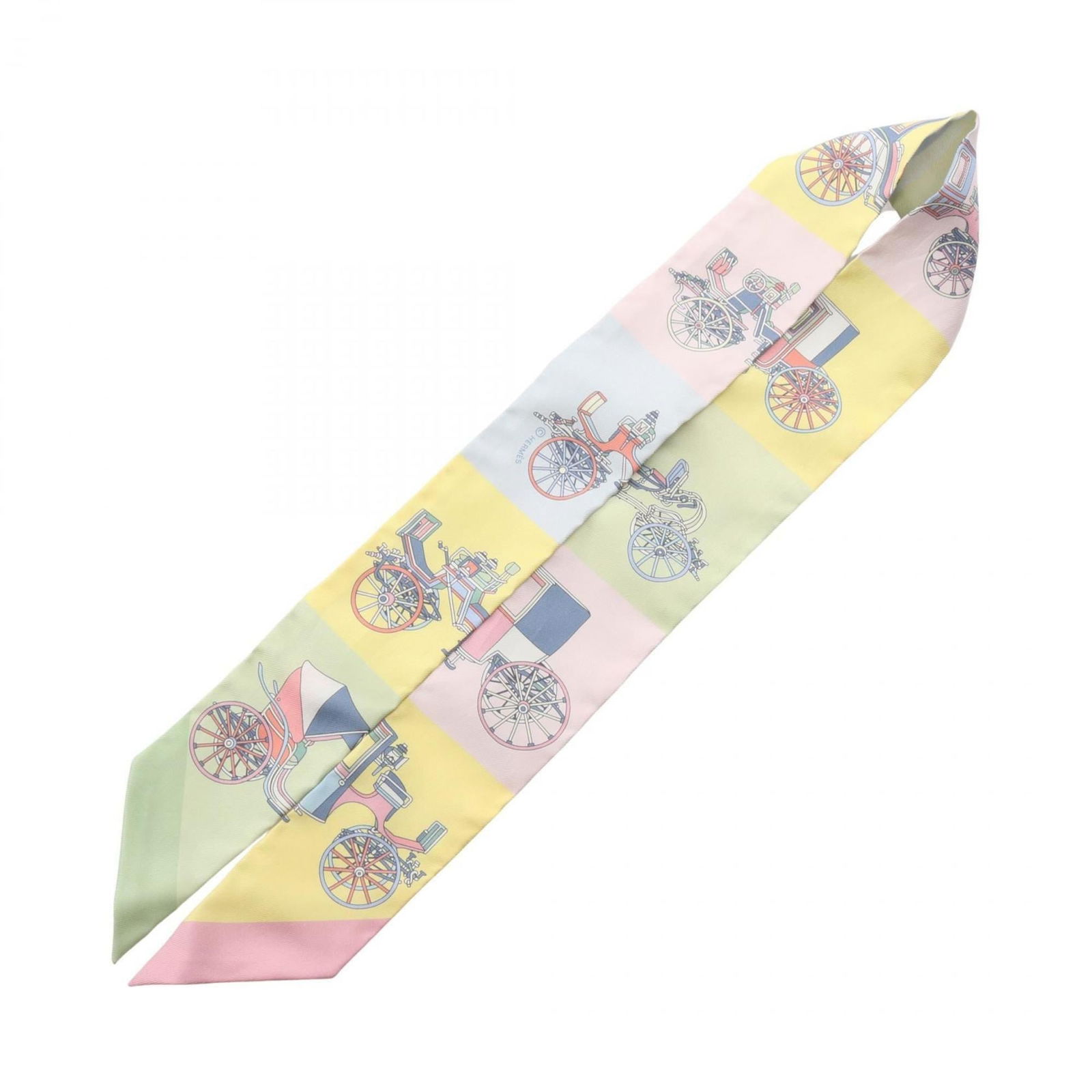 Silk Hermes Scarf - 3