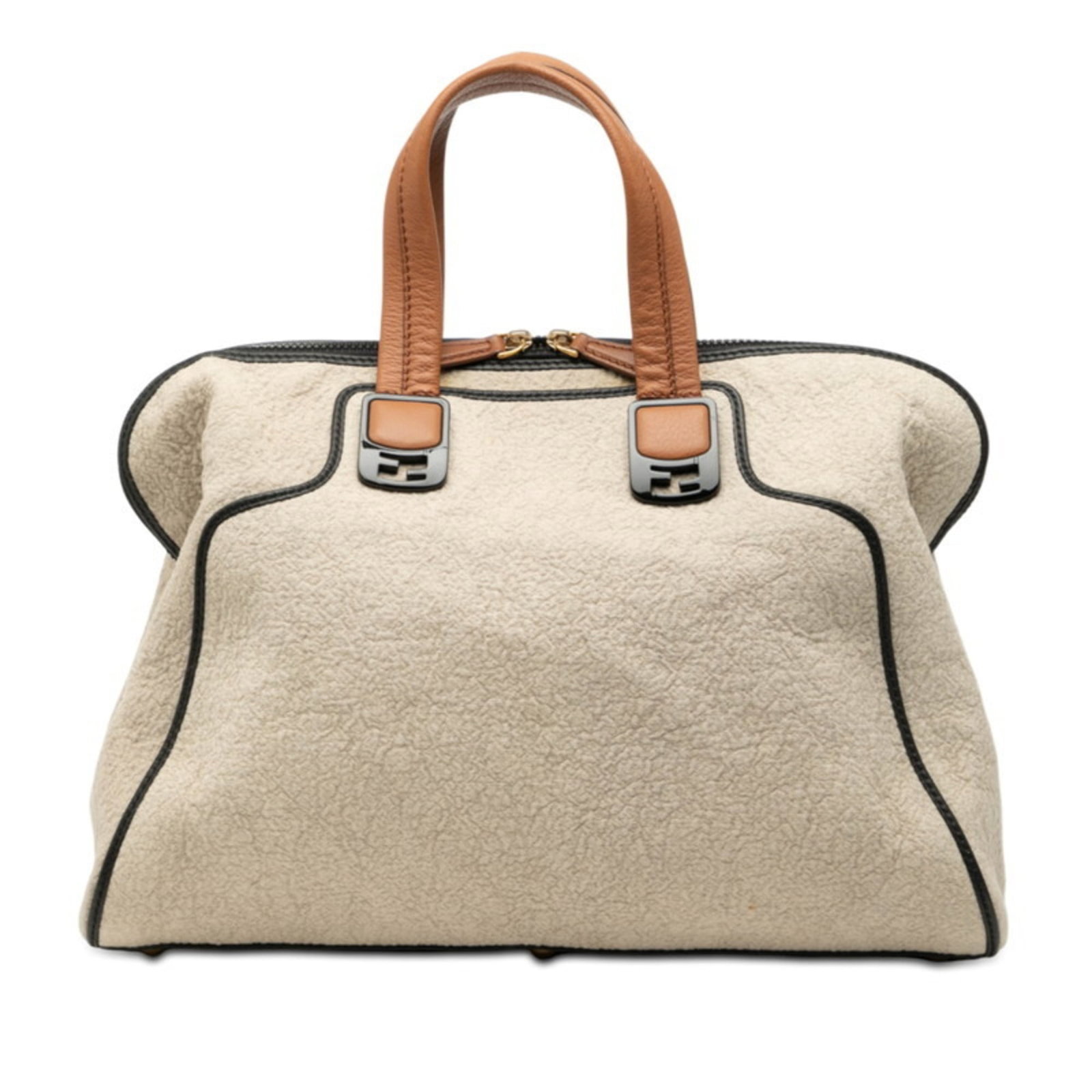 Leather - Fendi Handbag Pile Fabric: Leather - Fendi Handbag Pile Fabric This listing features Leather - Fendi Handbag Pile Fabric. Item specifics are provided below. Item Specifics: Brand: Fendi Type: Handbag Material: Pile Fabric , Lea