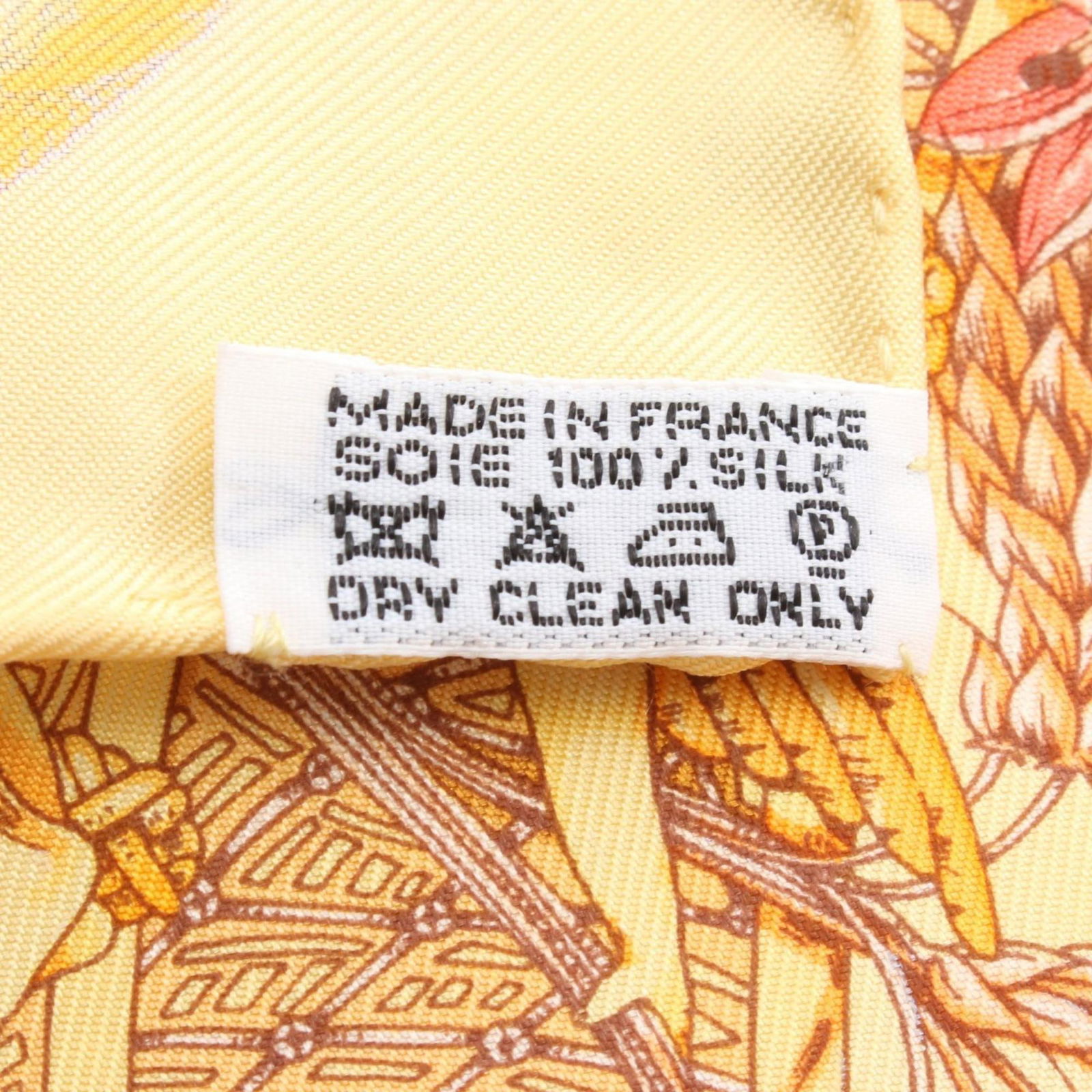 Silk Hermes Scarf - 3