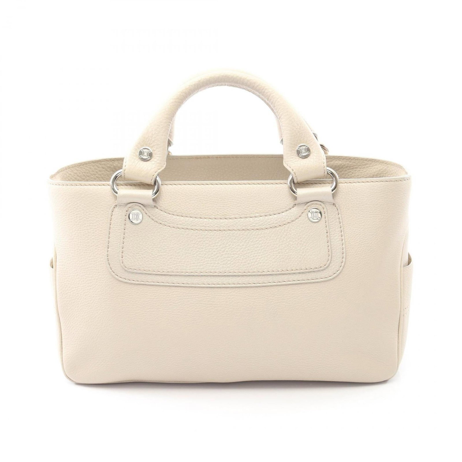 Leather Celine Handbag: Leather Celine Handbag This listing features Leather Celine Handbag. Item specifics are provided below. Item Specifics: Brand: Celine Type: Handbag Material: Leather Color: White Gender: Women Size (H