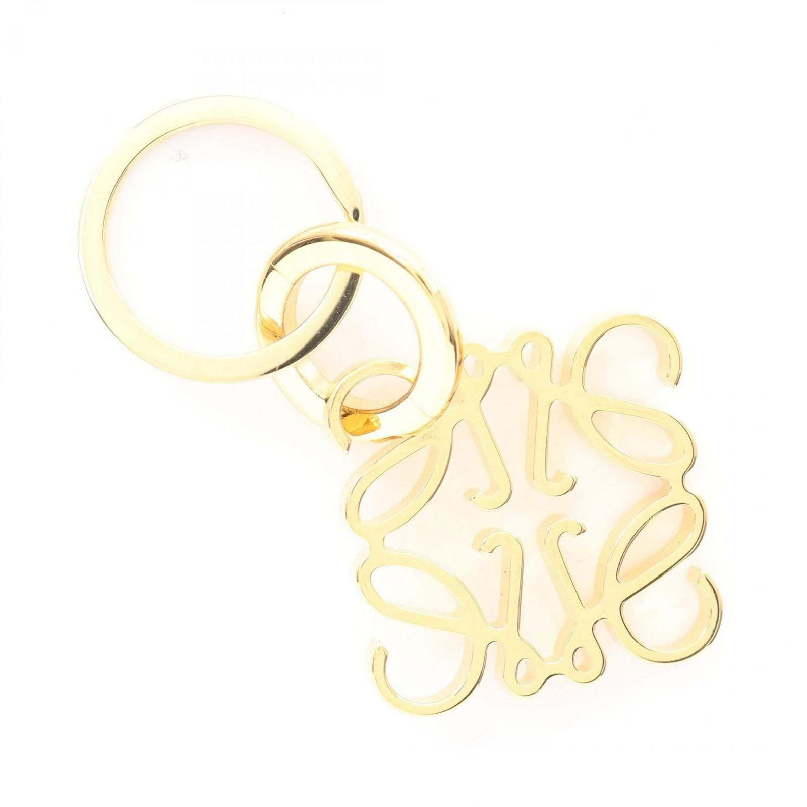 Plating Loewe Keyring Charm Gold - 2