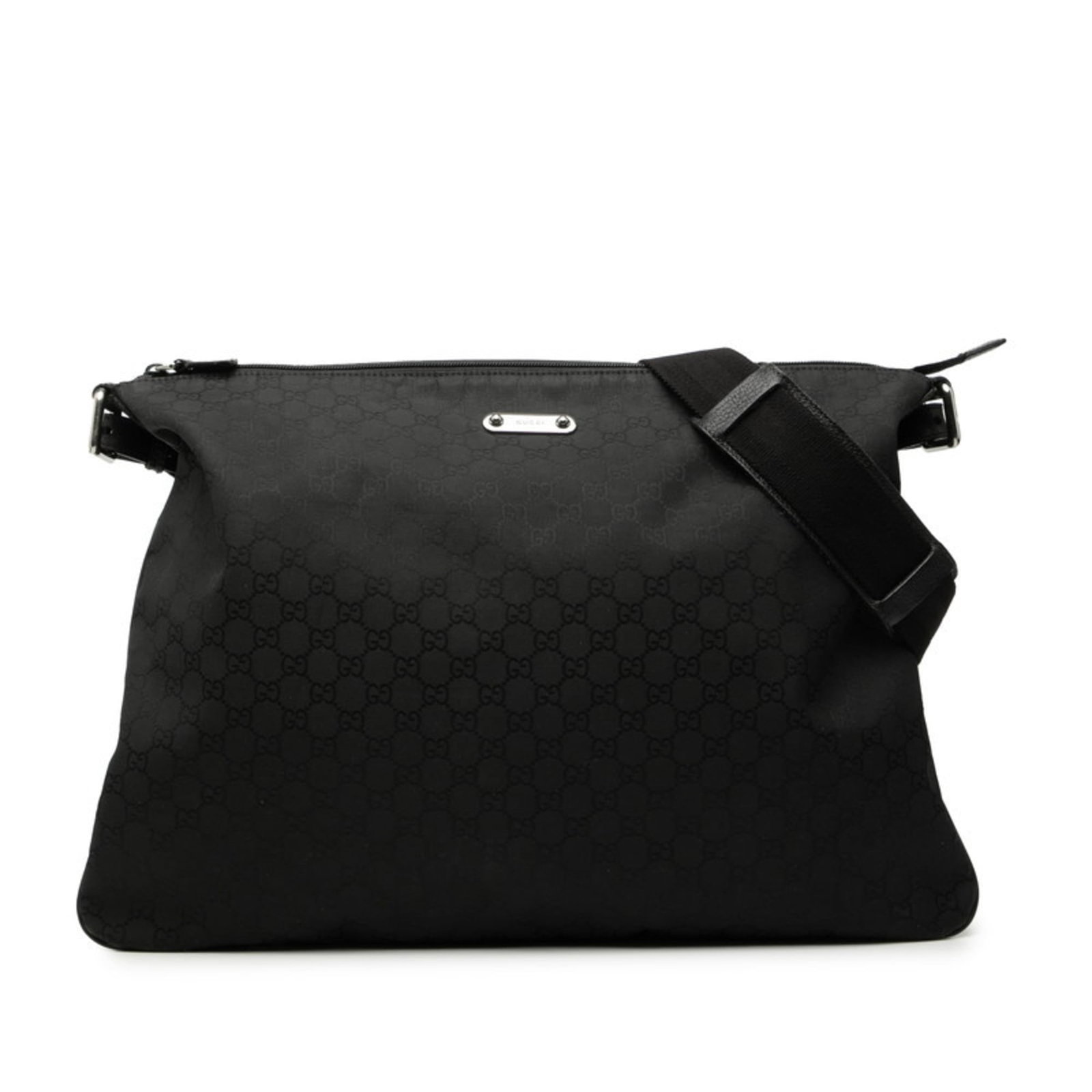 Leather - Gucci Shoulder Bag Nylon: Leather - Gucci Shoulder Bag Nylon This listing features Leather - Gucci Shoulder Bag Nylon. Item specifics are provided below. Item Specifics: Brand: Gucci Type: Shoulder Bag Material: Nylon , Leathe