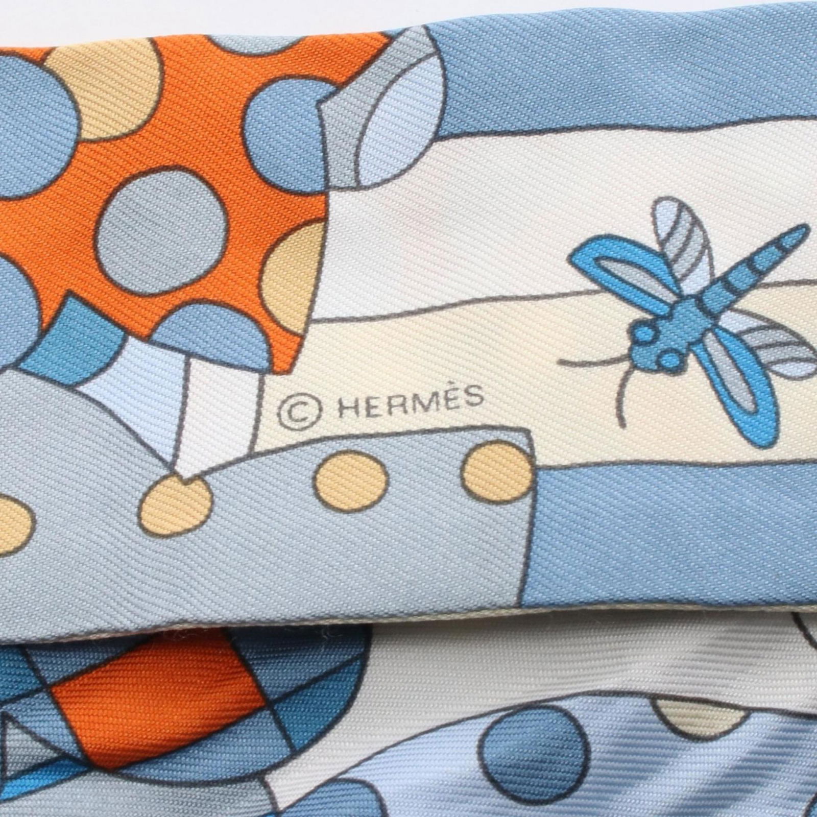 Silk Hermes Scarf - 3