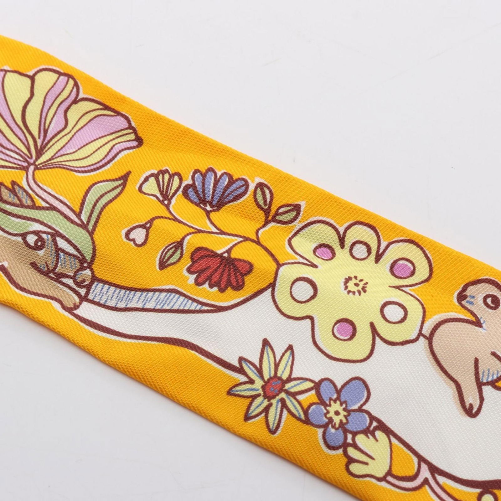 Silk Hermes Scarf - 6