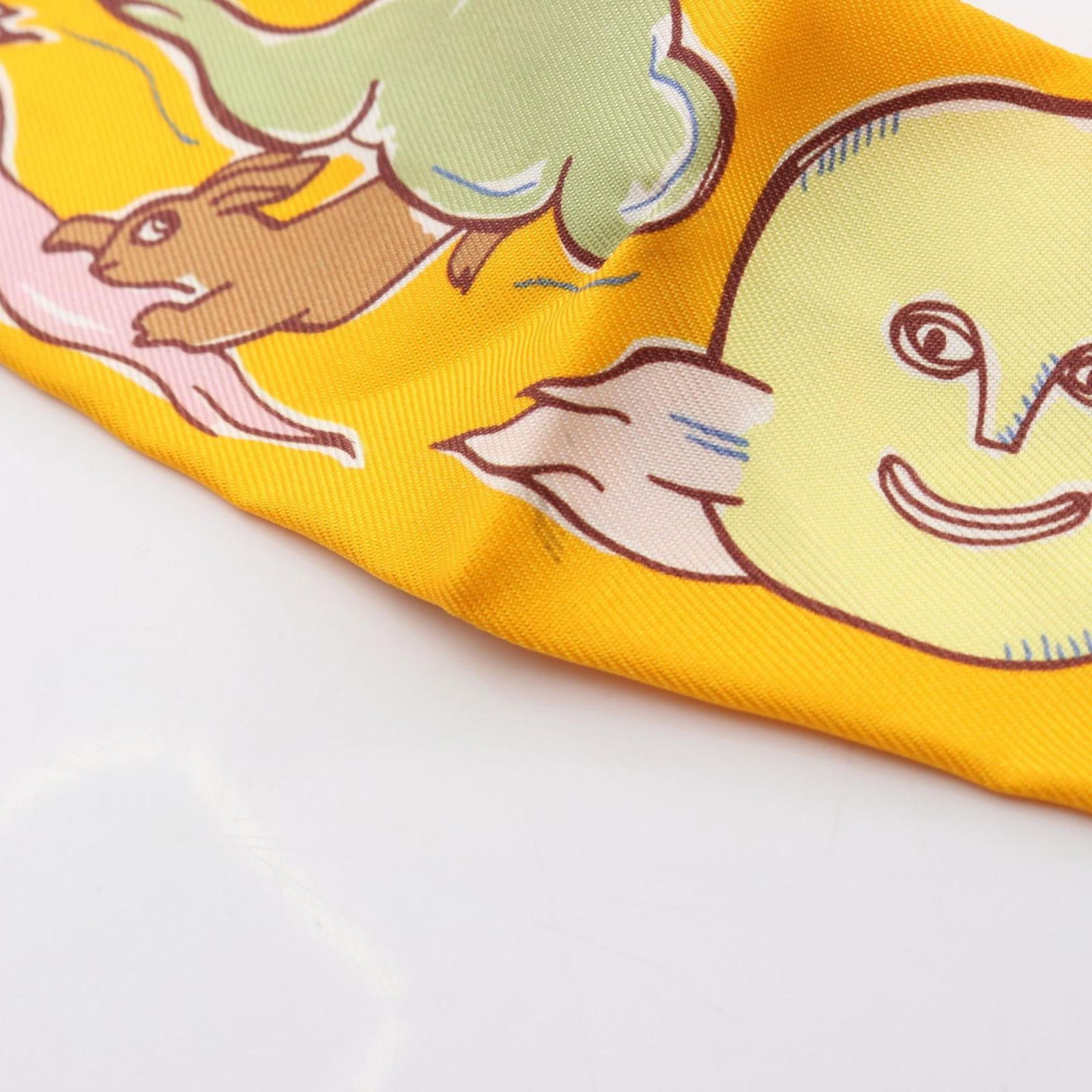 Silk Hermes Scarf - 7