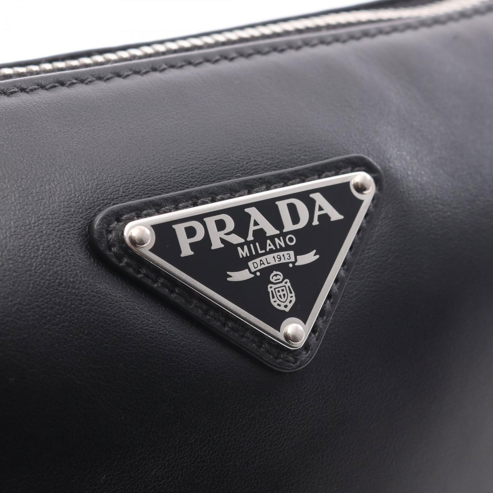 Leather Prada Shoulder Bag - 7