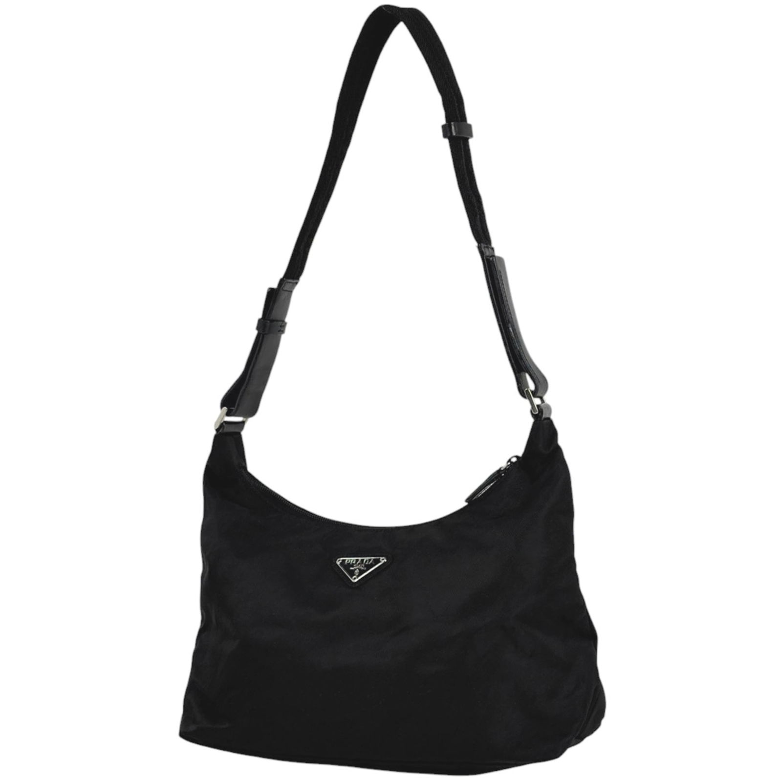 Leather - Prada Shoulder Bag Nylon: Leather - Prada Shoulder Bag Nylon This listing features Leather - Prada Shoulder Bag Nylon. Item specifics are provided below. Item Specifics: Brand: Prada Type: Shoulder Bag Material: Nylon , Leathe
