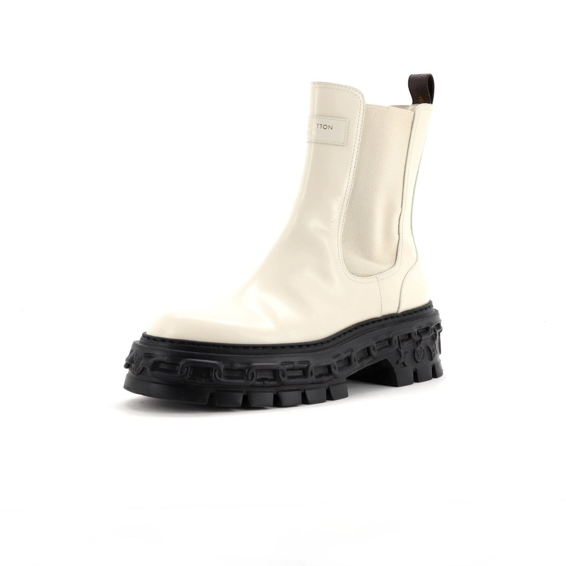 Leather Louis Vuitton Record Ankle Chelsea Boots: Leather Louis Vuitton Record Ankle Chelsea Boots This listing features Leather Louis Vuitton Record Ankle Chelsea Boots. Item specifics are provided below. Item Specifics: Brand: Louis Vuitton Us Shoe