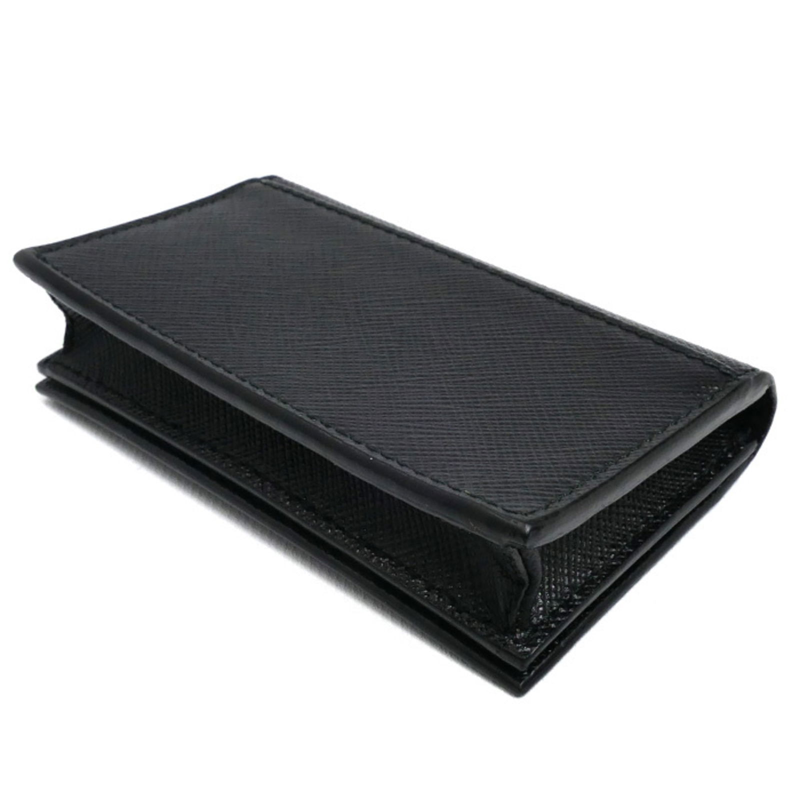 Leather Prada Card Case - 2