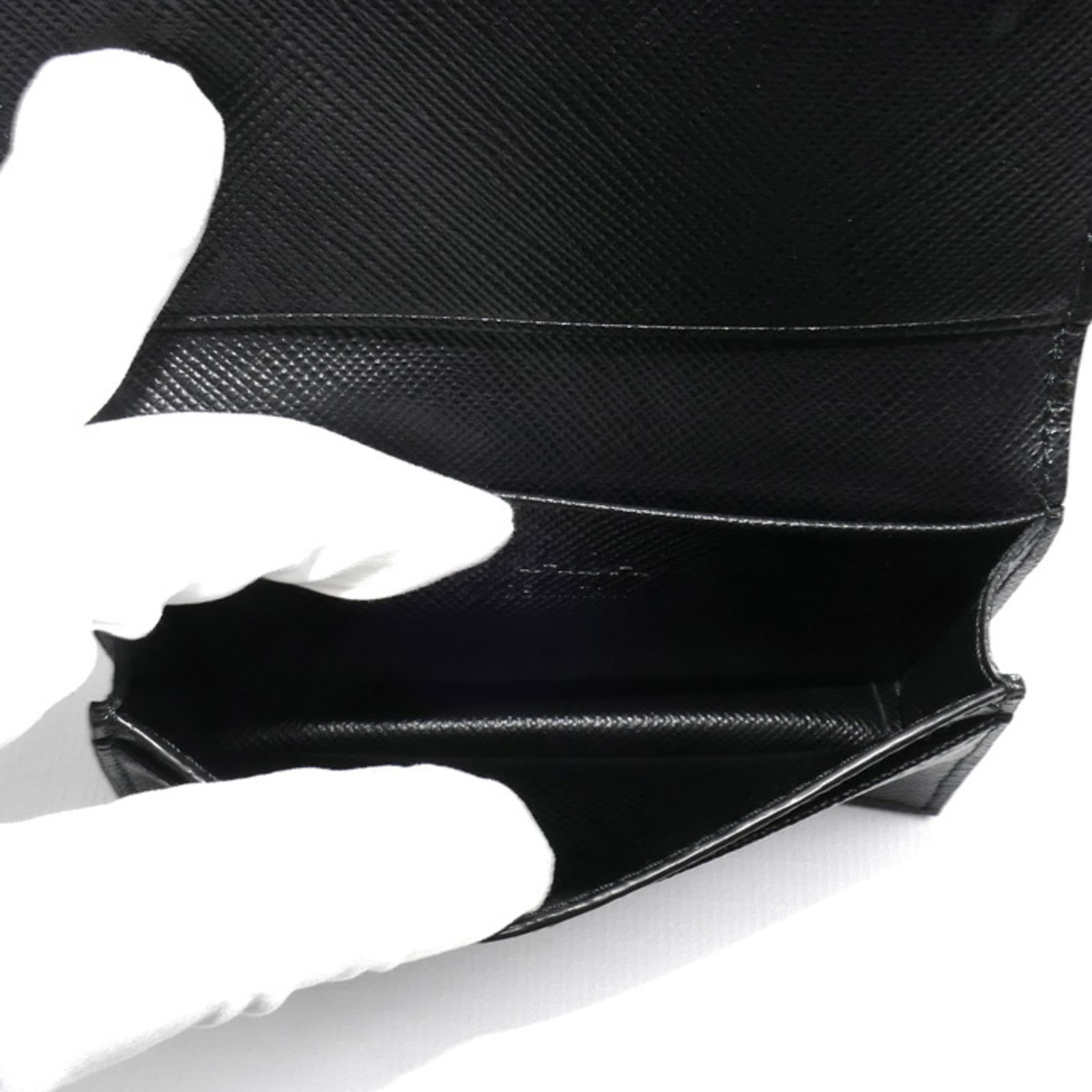 Leather Prada Card Case - 4