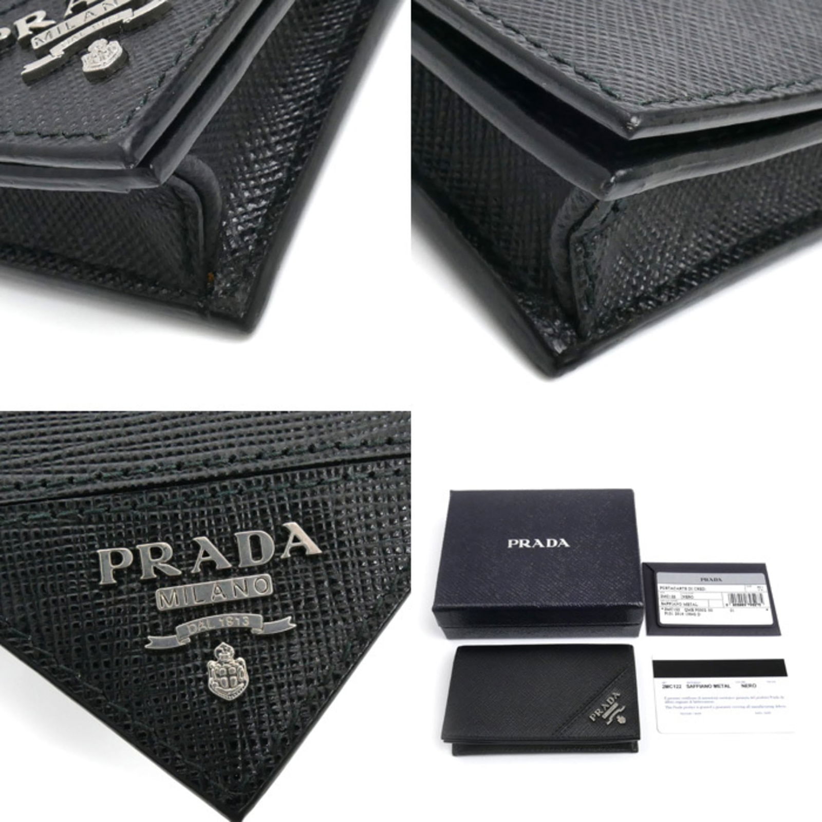 Leather Prada Card Case - 6
