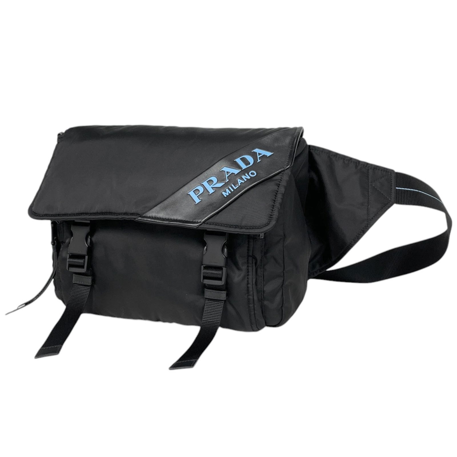 Leather - Prada Sling Bag Nylon: Leather - Prada Sling Bag Nylon This listing features Leather - Prada Sling Bag Nylon. Item specifics are provided below. Item Specifics: Brand: Prada Type: Sling Bag Material: Nylon , Leather Color: