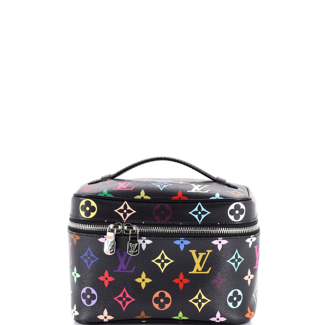 Mini Louis Vuitton x Takashi Murakami Nice Vanity Case Monogram Multicolor: Mini Louis Vuitton x Takashi Murakami Nice Vanity Case Monogram Multicolor This listing features Mini Louis Vuitton x Takashi Murakami Nice Vanity Case Monogram Multicolor. Item specifics are provided