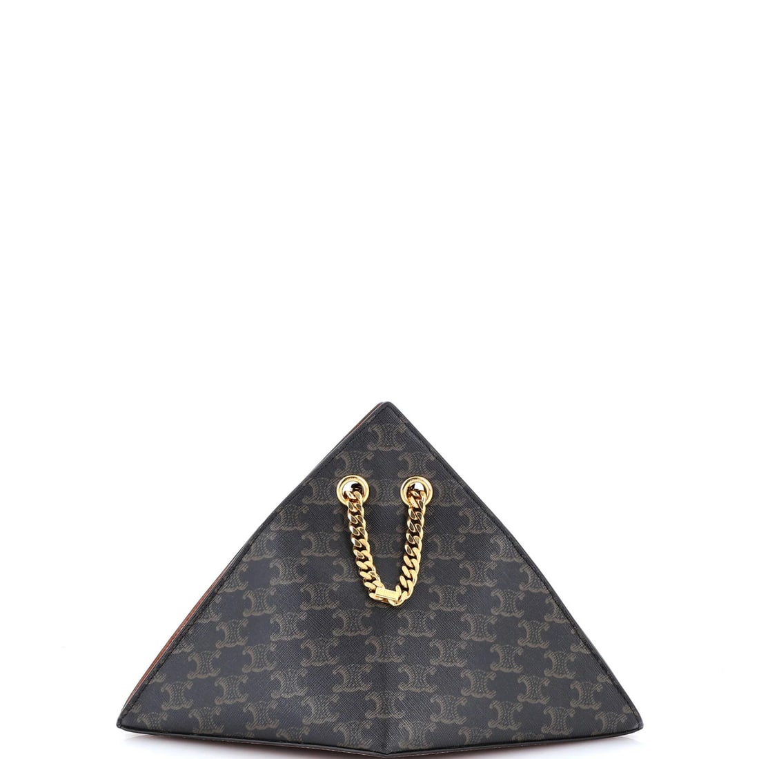 Canvas Celine Pyramid Chain Shoulder Bag Triomphe Coated: Canvas Celine Pyramid Chain Shoulder Bag Triomphe Coated This listing features Canvas Celine Pyramid Chain Shoulder Bag Triomphe Coated. Item specifics are provided below. Item Specifics: Brand: Celin