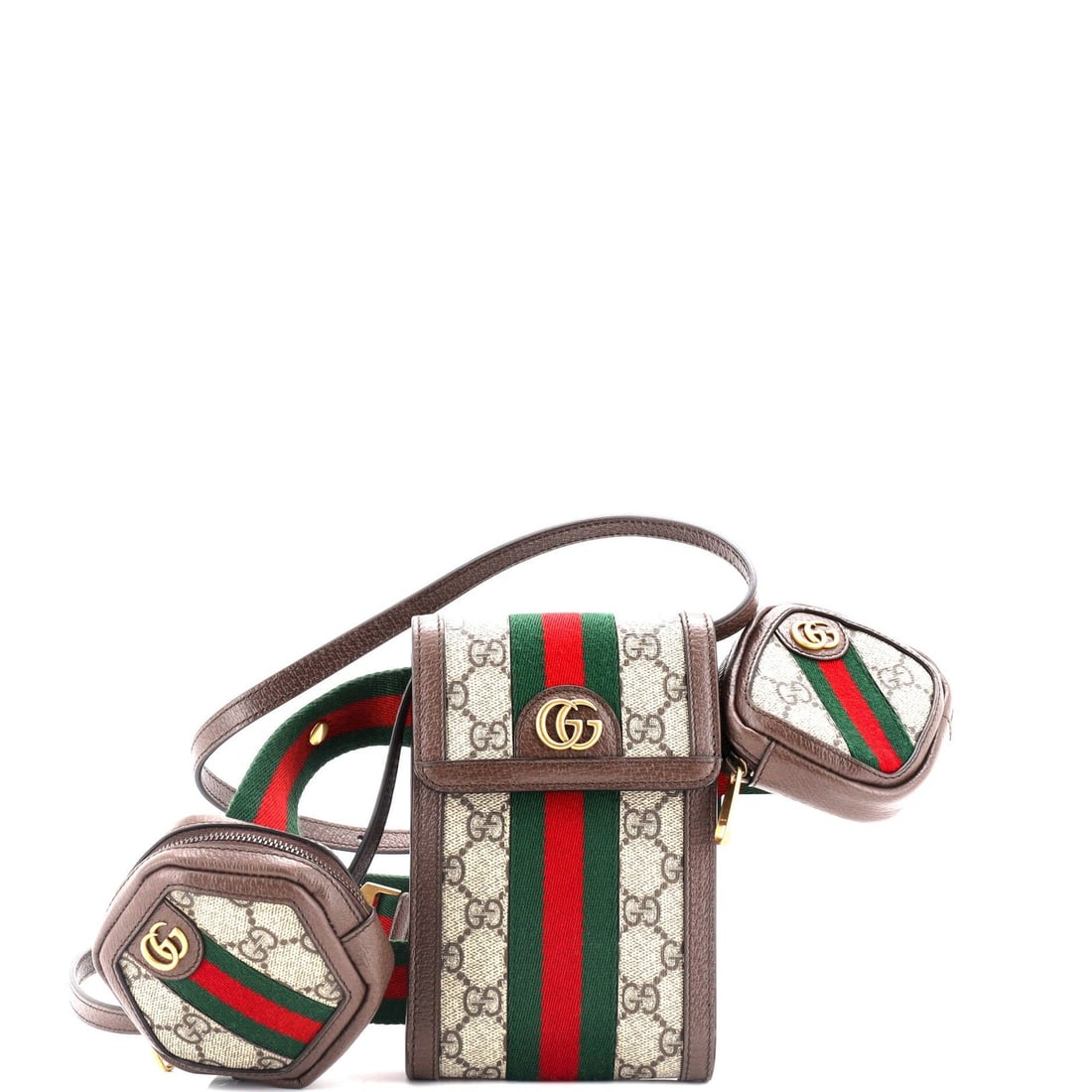 Canvas Gucci 4 Set Ophidia Utility Belt Bag GG Coated: Canvas Gucci 4 Set Ophidia Utility Belt Bag GG Coated This listing features Canvas Gucci 4 Set Ophidia Utility Belt Bag GG Coated. Item specifics are provided below. Item Specifics: Brand: Gucci Exter