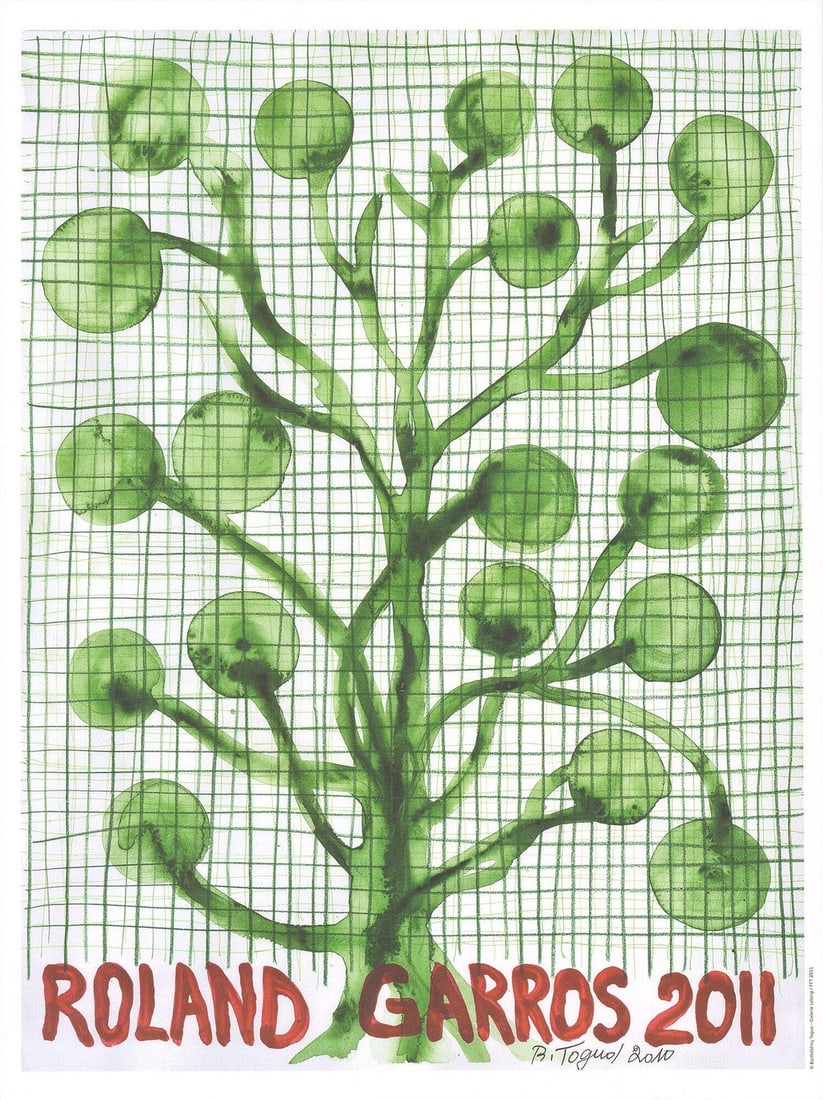 Contemporar BARTHELEMY TOGUO Roland Garros French Open 31.5" x 23.5" Poster 2011: Contemporar BARTHELEMY TOGUO Roland Garros French Open 31.5" x 23.5" Poster 2011 This listing features Contemporar BARTHELEMY TOGUO Roland Garros French Open 31.5" x 23.5" Poster 2011. Item specifics