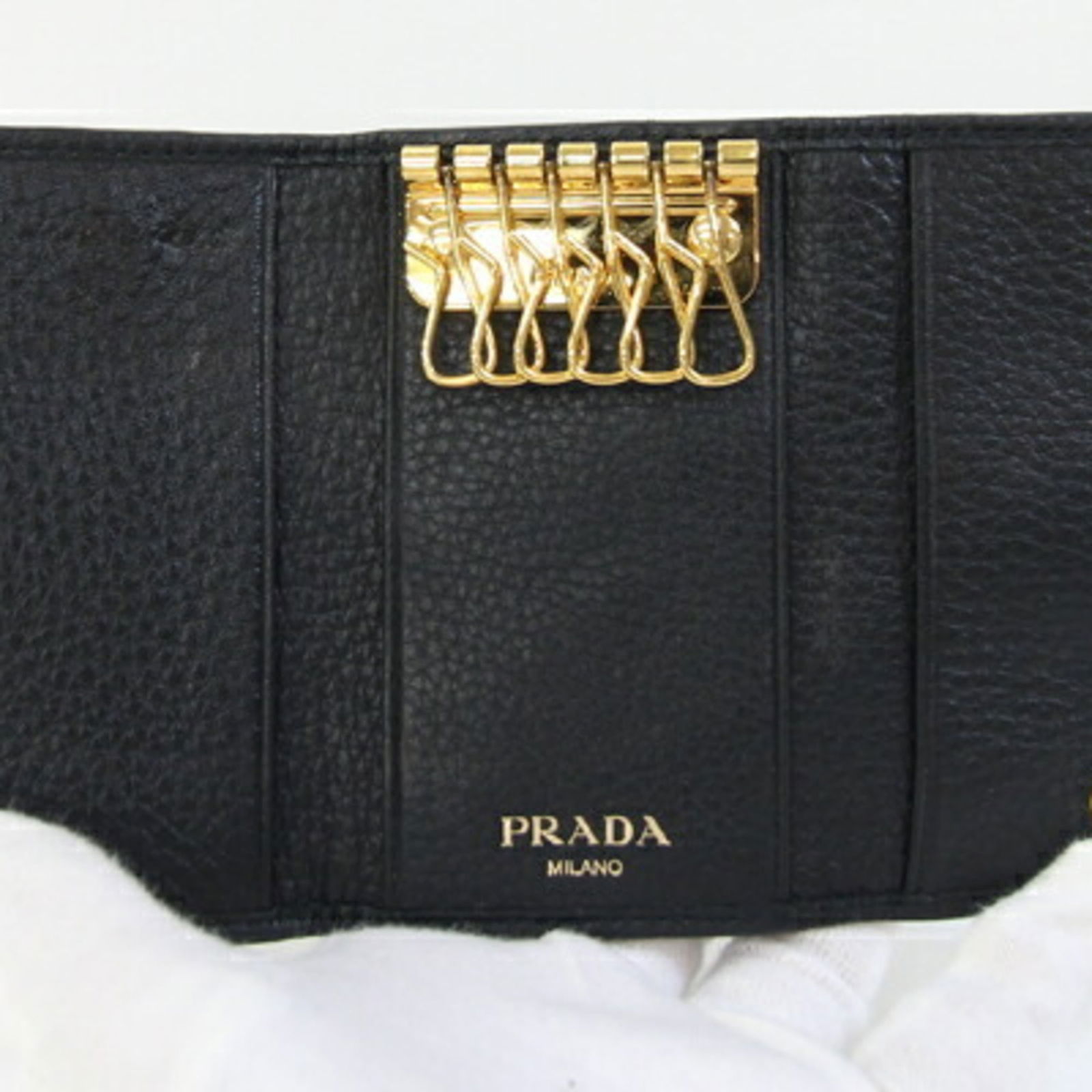 Leather Prada Keycase - 3