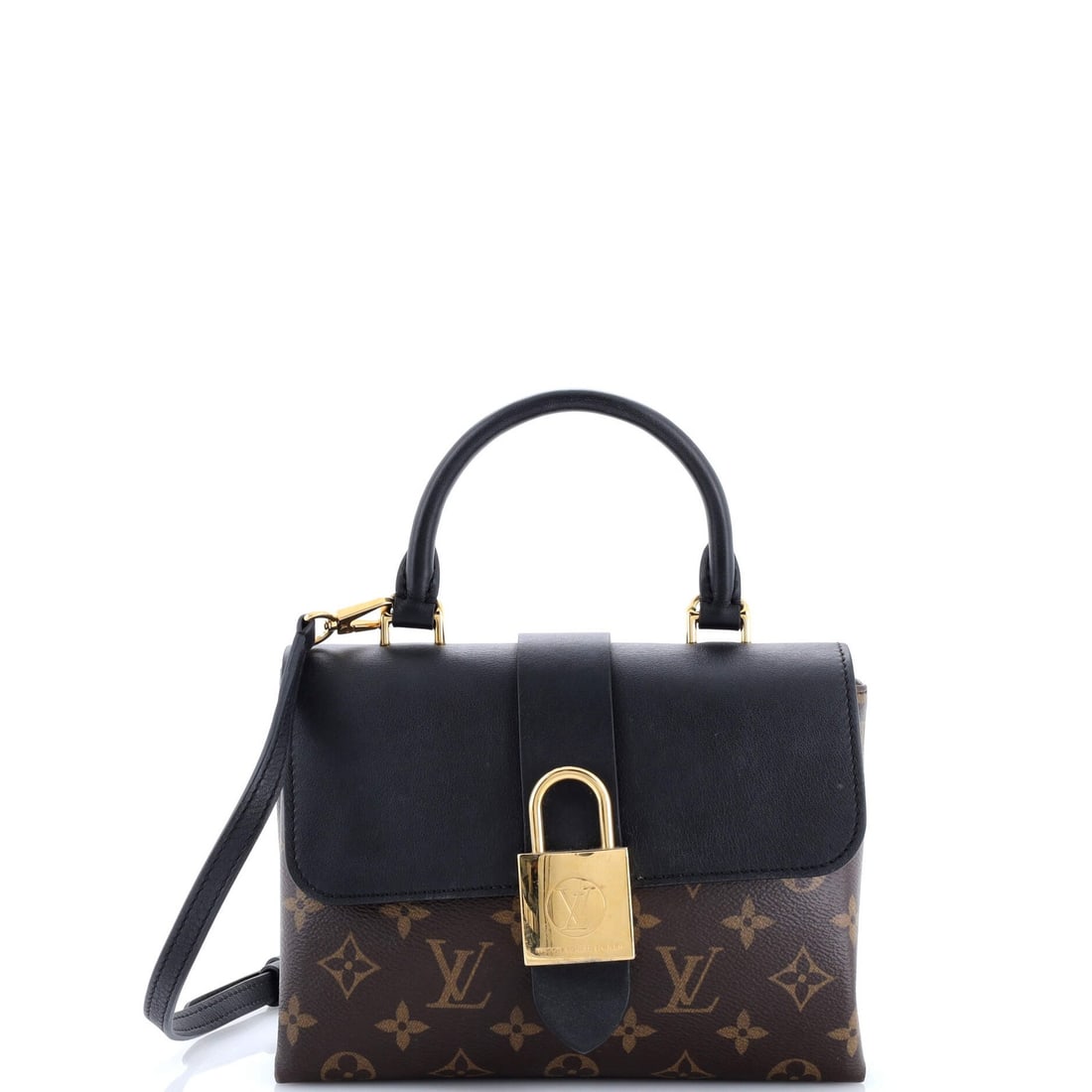 BB Louis Vuitton Locky Handbag Monogram Canvas with Leather: BB Louis Vuitton Locky Handbag Monogram Canvas with Leather This listing features BB Louis Vuitton Locky Handbag Monogram Canvas with Leather. Item specifics are provided below. Item Specifics: Brand: