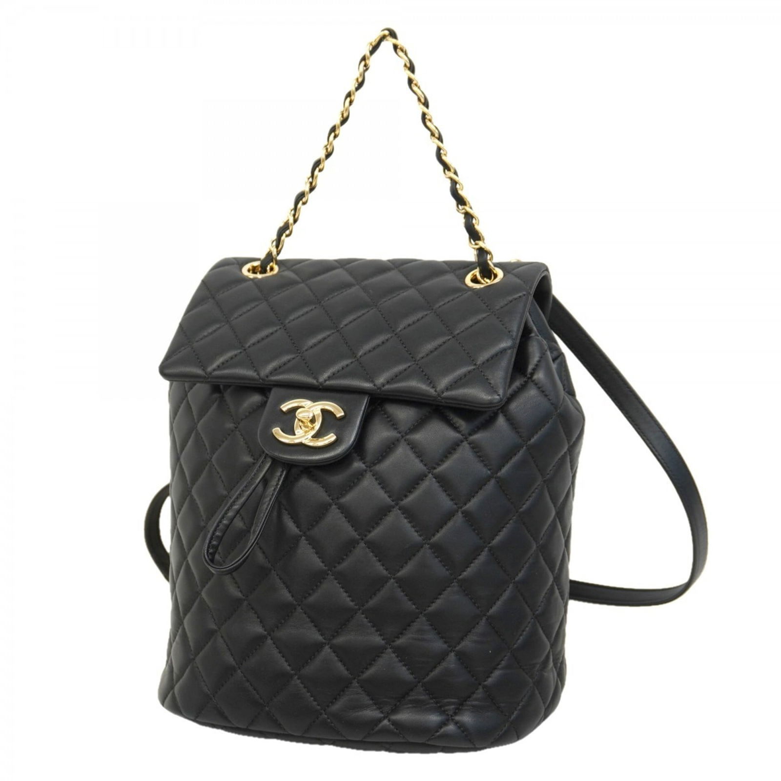 Leather Chanel Backpack: Leather Chanel Backpack This listing features Leather Chanel Backpack. Item specifics are provided below. Item Specifics: Brand: Chanel Type: Backpack Material: Leather Leather/Fur Type: Lambskin Colo