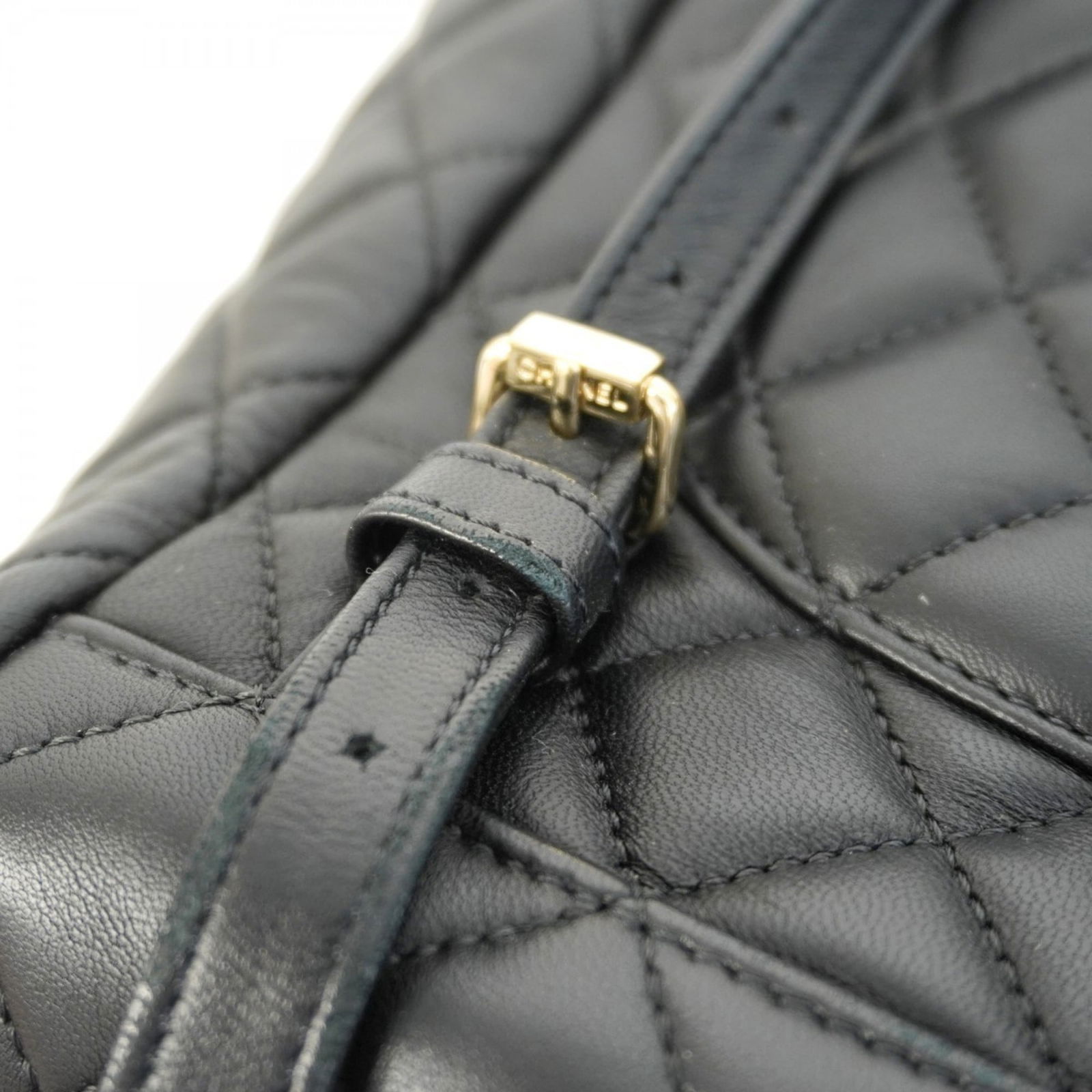 Leather Chanel Backpack - 7