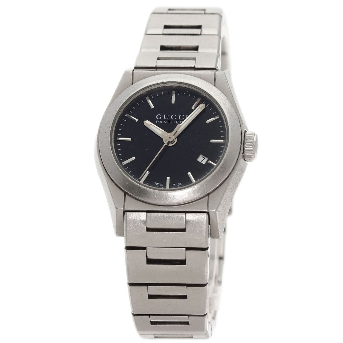 Steel GUCCI Pantheon Watches 115.5 Stainless Steel/ Stainless: Steel GUCCI Pantheon Watches 115.5 Stainless Steel/ Stainless This listing features Steel GUCCI Pantheon Watches 115.5 Stainless Steel/ Stainless. Item specifics are provided below. Item Specifics: