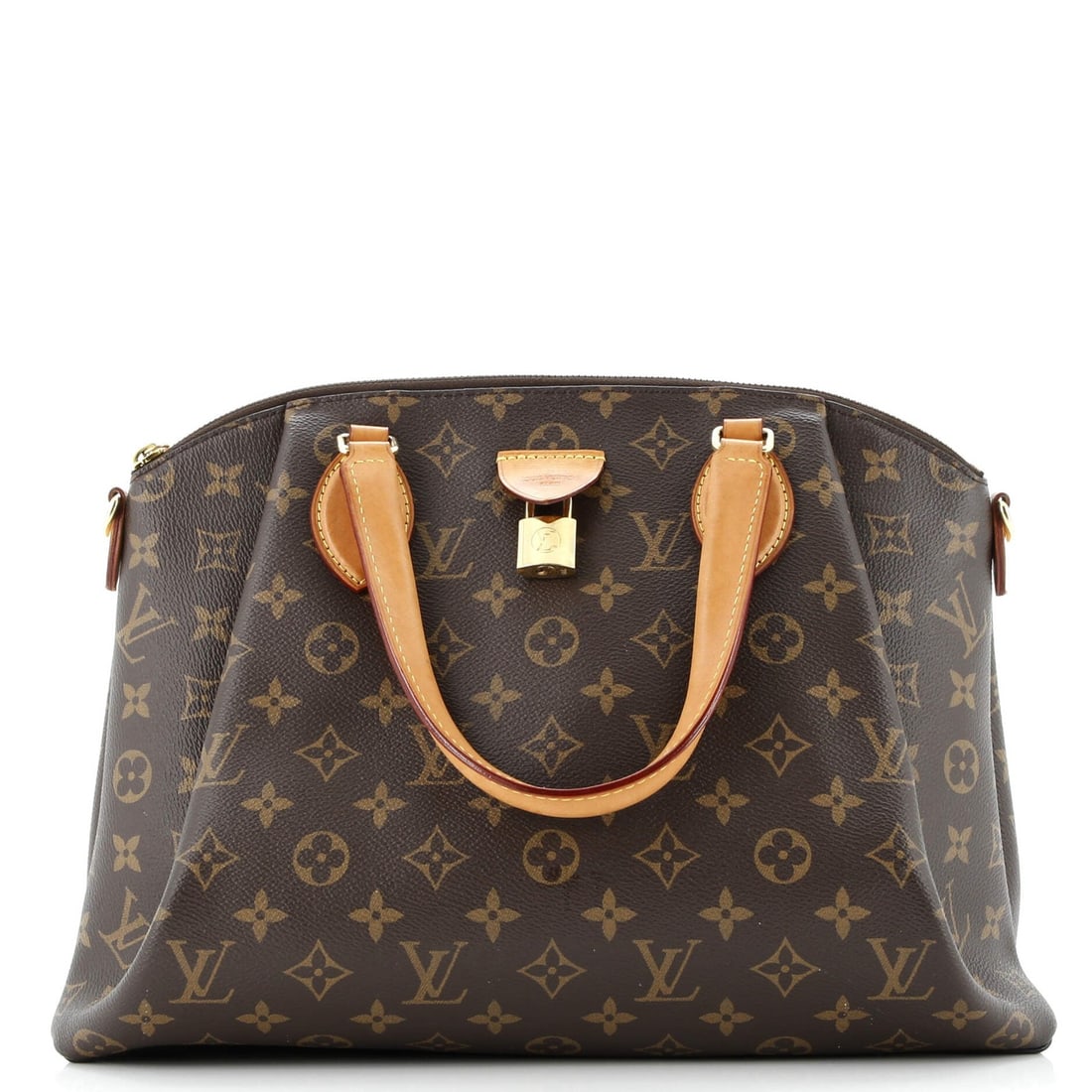 MM Louis Vuitton Rivoli Handbag Monogram Canvas: MM Louis Vuitton Rivoli Handbag Monogram Canvas This listing features MM Louis Vuitton Rivoli Handbag Monogram Canvas. Item specifics are provided below. Item Specifics: Brand: Louis Vuitton Exterior