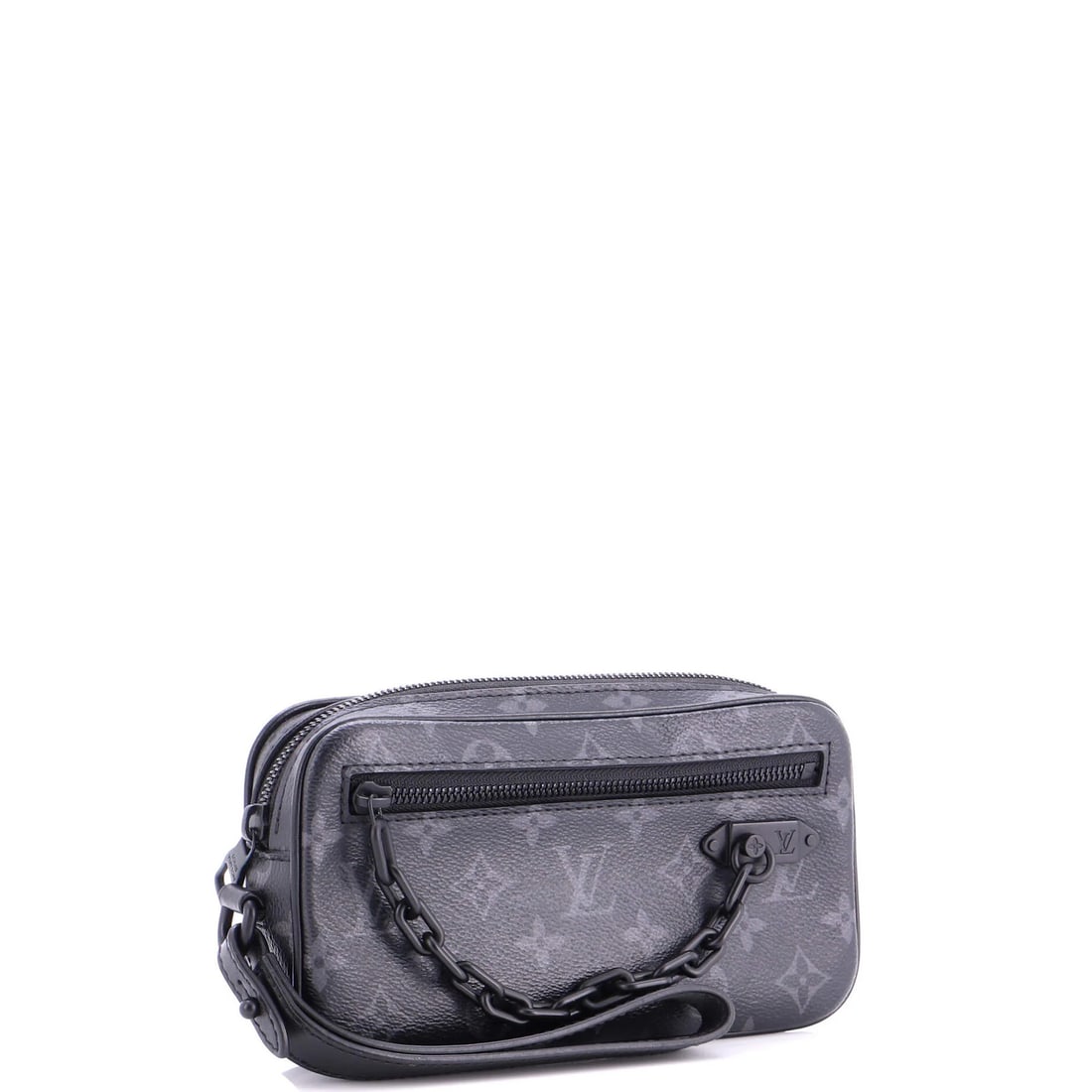 Canvas Louis Vuitton Pochette Volga Monogram Eclipse - 2