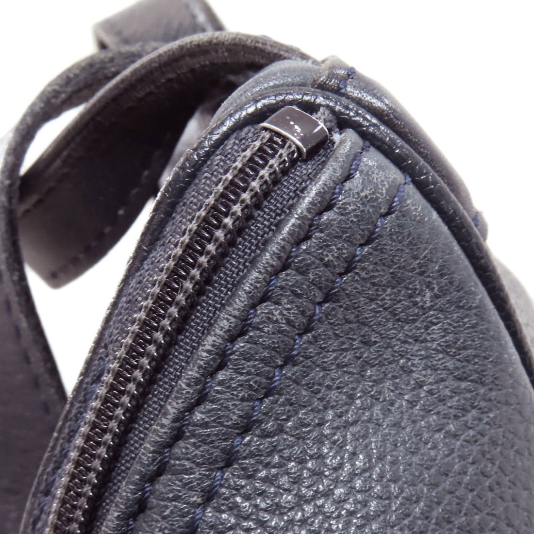 Leather Longchamp logo Backpack Daypack - 16