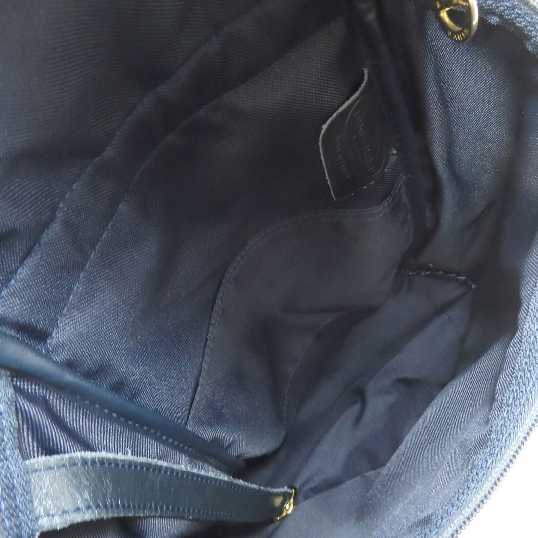 Leather Longchamp logo Backpack Daypack - 5