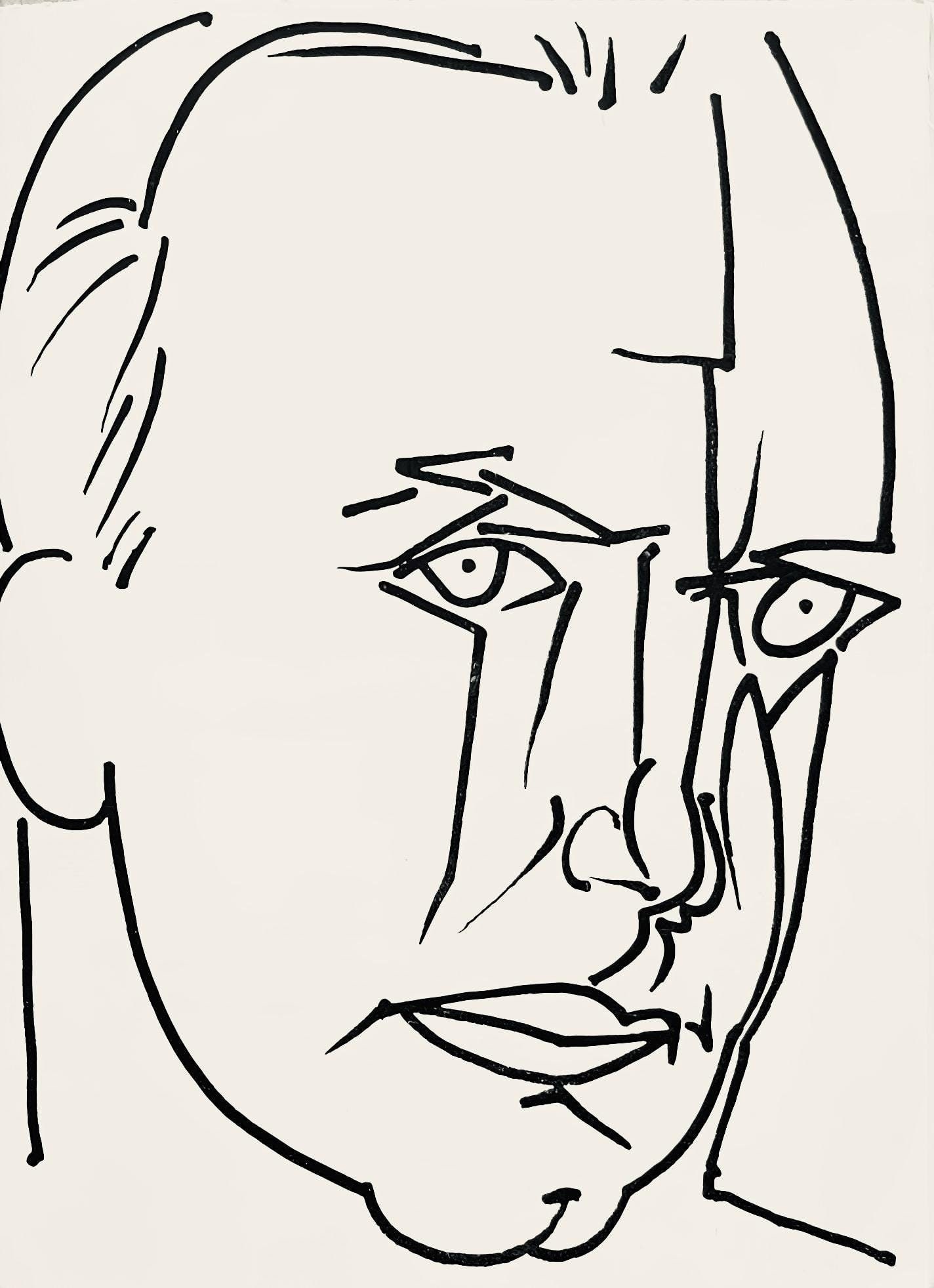 Lithograph - Franoise Gilot - Composition - Pouvoir tout dire - pomes - illustrs par Franoise Gilot (1 of 5)