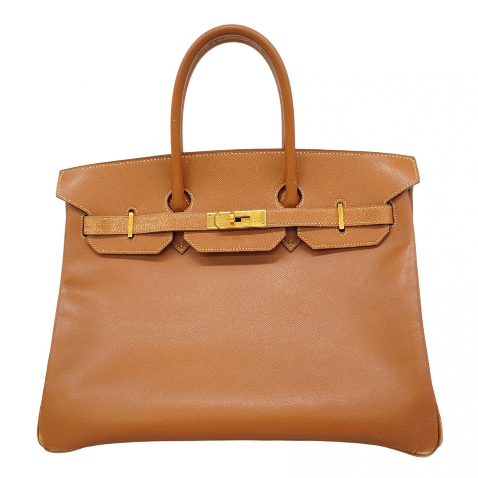 Leather Hermes Handbag Courchevel (1 of 17)