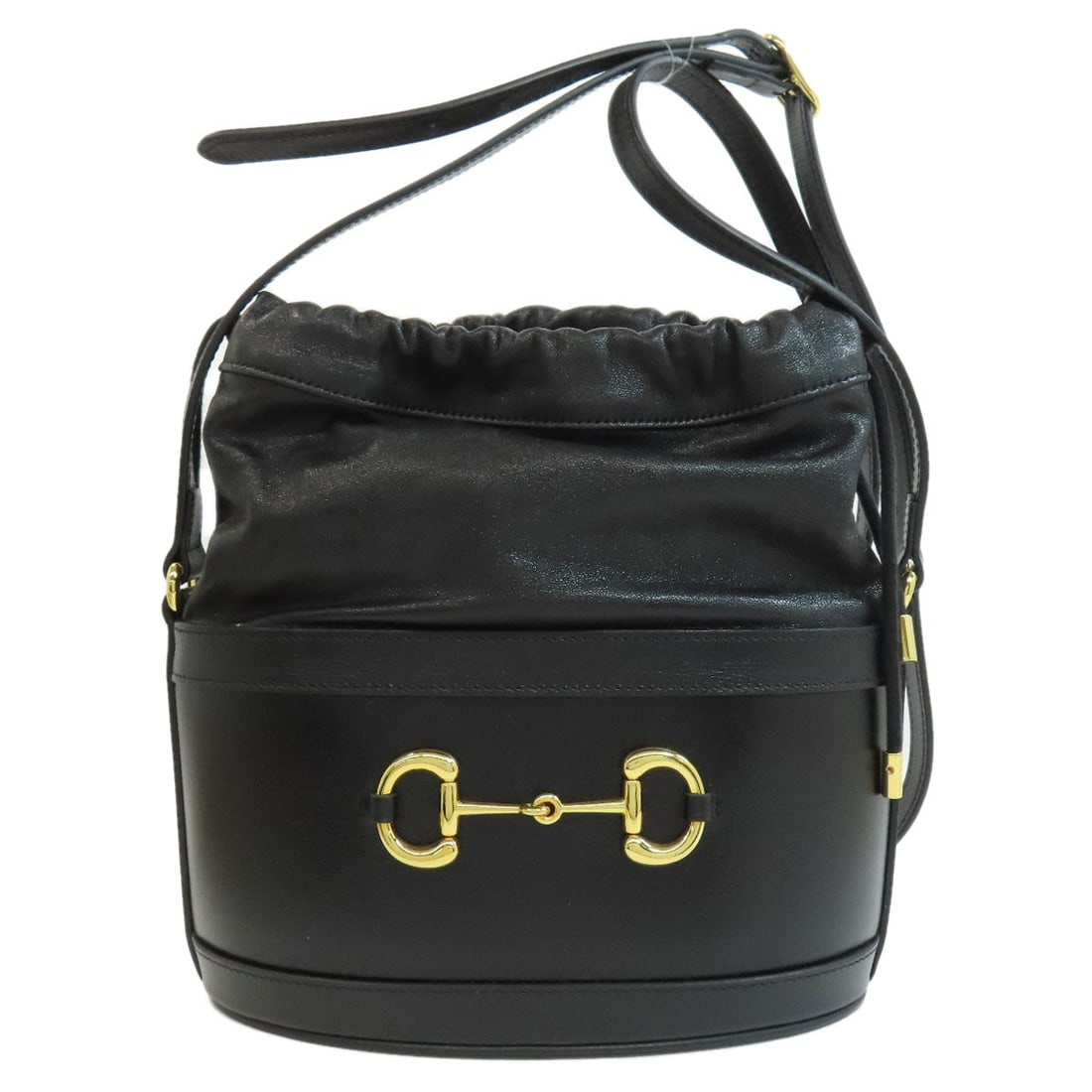 Leather GUCCI 602118 Horsebit Bucket Bag Long Shoulder Bag: Leather GUCCI 602118 Horsebit Bucket Bag Long Shoulder Bag This listing features Leather GUCCI 602118 Horsebit Bucket Bag Long Shoulder Bag. Item specifics are provided below. Item Specifics: Brand: G
