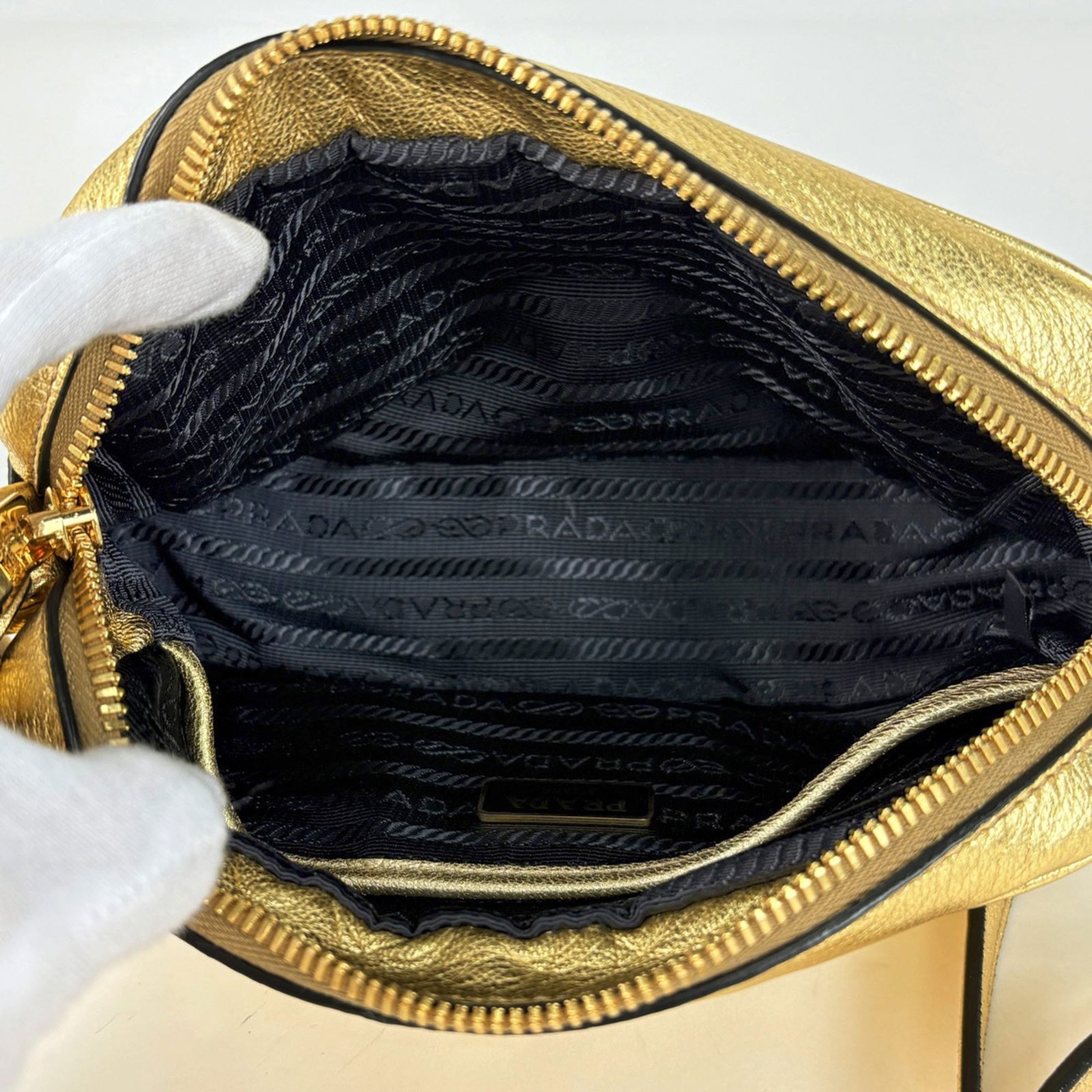 Leather Prada Shoulder Bag - 6