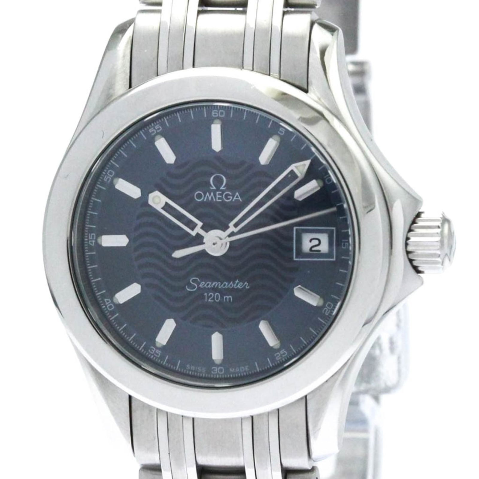 Wristwatch Omega: Wristwatch Omega This listing features Wristwatch Omega. Item specifics are provided below. Item Specifics: Brand: Omega Type: Wristwatch Style: Sport Gender: Women Material (Case): Stainless Steel