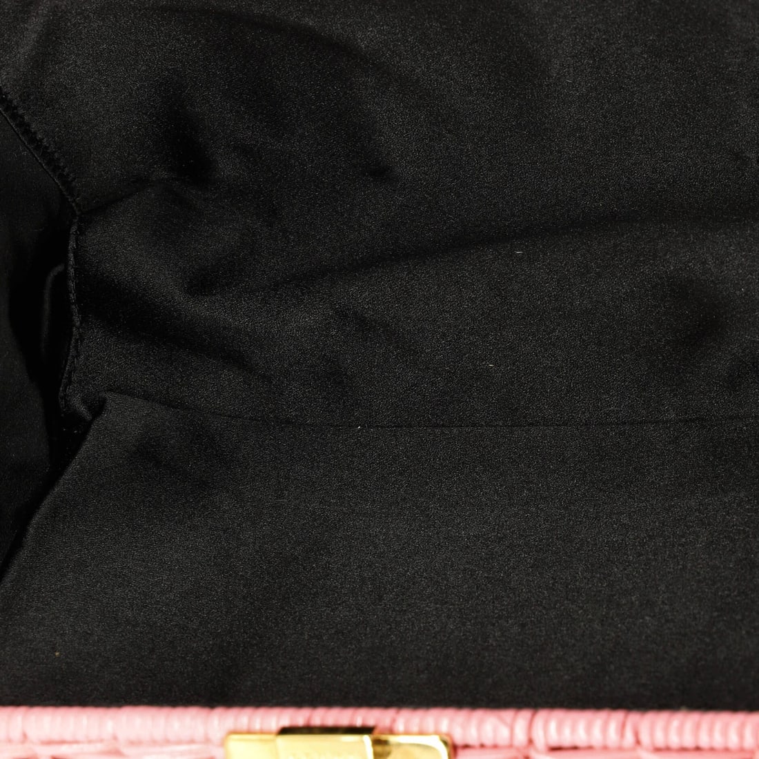 Wicker Prada Logo Patch Convertible Box Clutch - 5