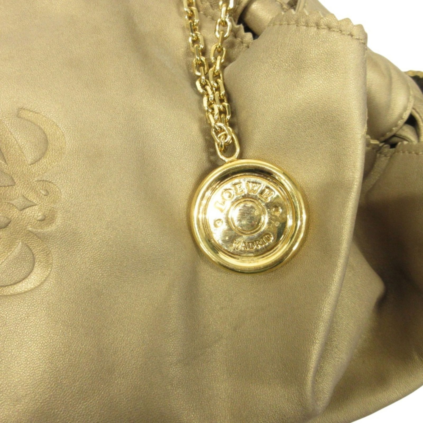 Leather Loewe Handbag - 4