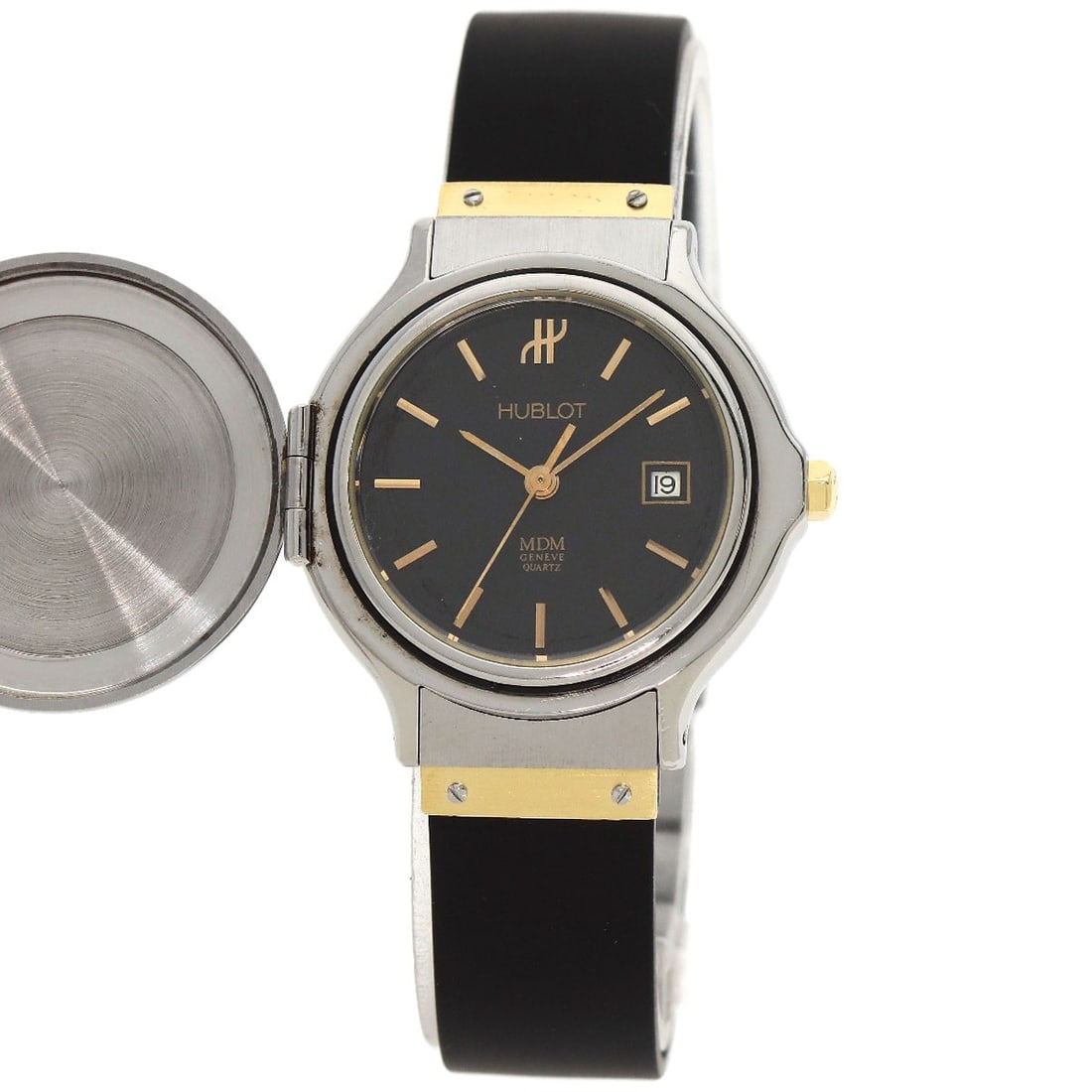 Rubber HUBLOT MDM Classic Hunter Case Watches Stainless Steel/ (1 of 20)