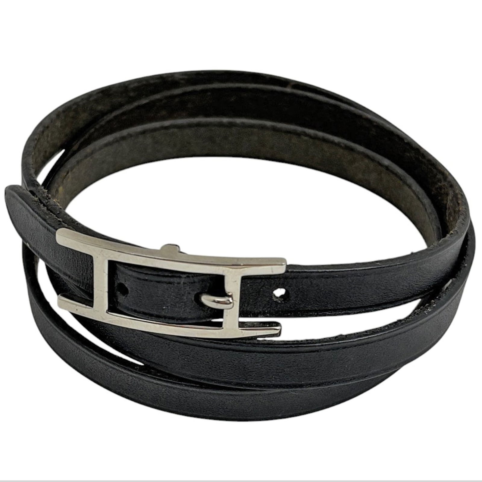 Silver - Hermes Charm Bracelet Leather: Silver - Hermes Charm Bracelet Leather This listing features Silver - Hermes Charm Bracelet Leather. Item specifics are provided below. Item Specifics: Brand: Hermes Type: Charm Bracelet Gender: Women