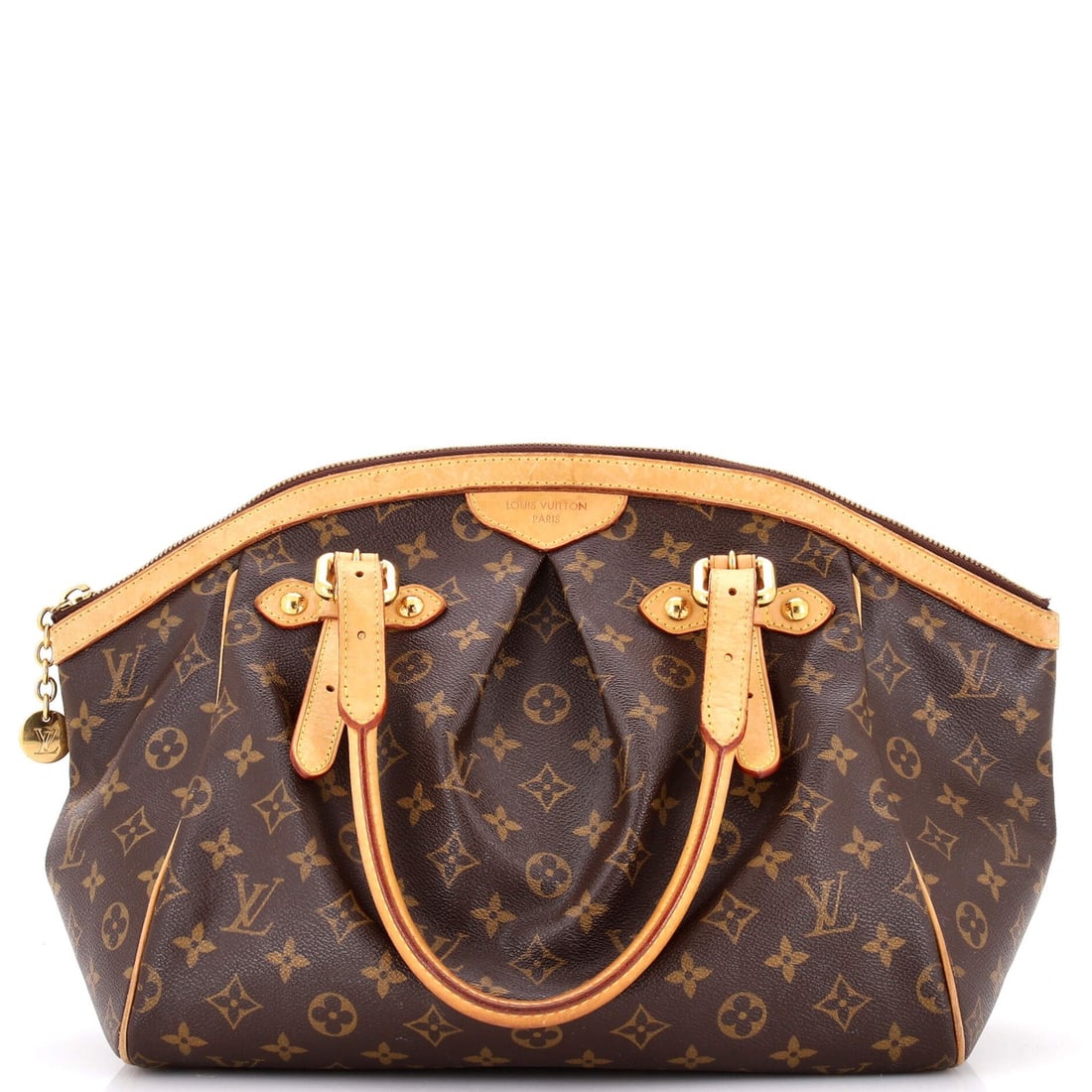 GM Louis Vuitton Tivoli Handbag Monogram Canvas: GM Louis Vuitton Tivoli Handbag Monogram Canvas This listing features GM Louis Vuitton Tivoli Handbag Monogram Canvas. Item specifics are provided below. Item Specifics: Brand: Louis Vuitton Exterior