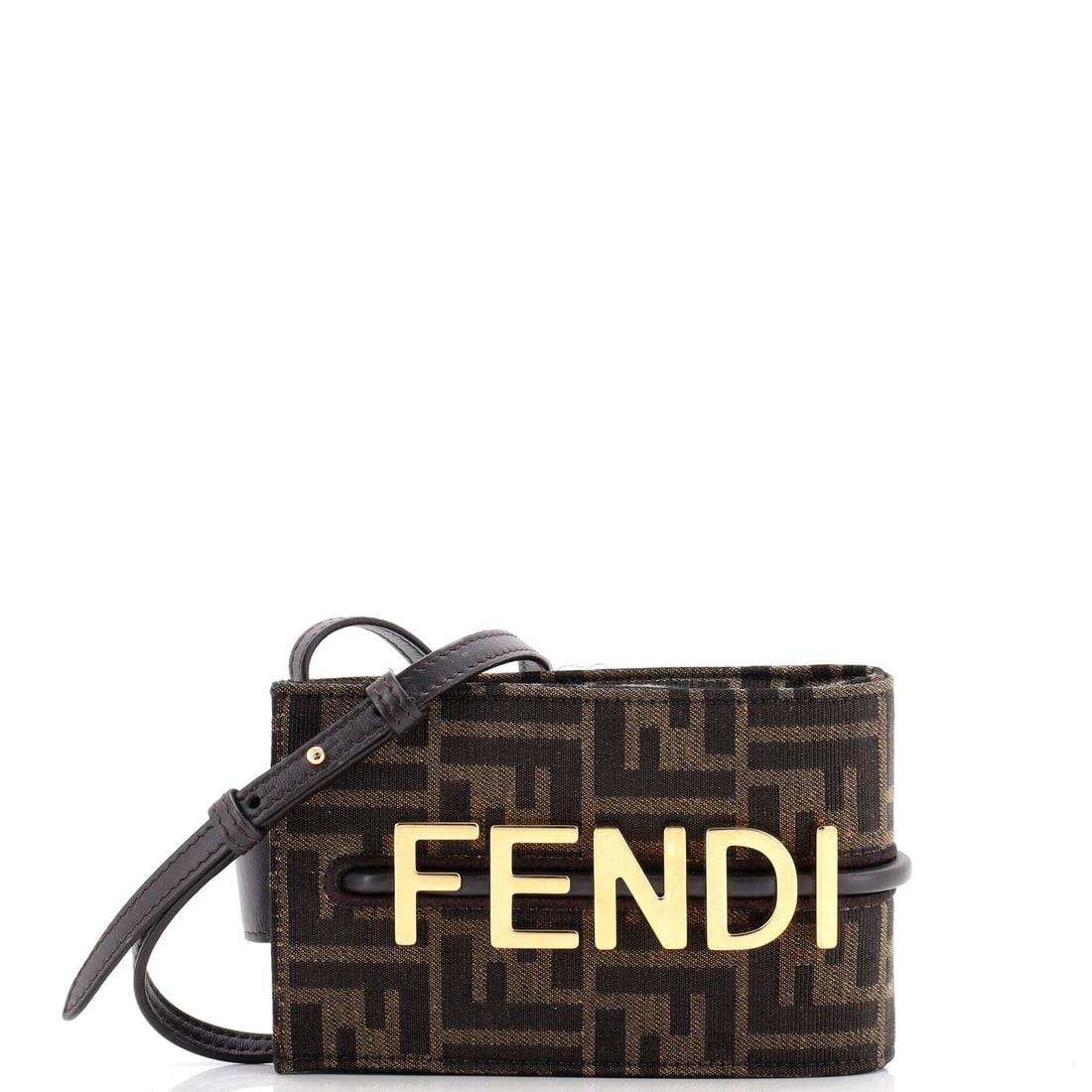 Canvas Fendi Logo Phone Holder Bag Zucca: Canvas Fendi Logo Phone Holder Bag Zucca This listing features Canvas Fendi Logo Phone Holder Bag Zucca. Item specifics are provided below. Item Specifics: Brand: Fendi Exterior Material: Canvas Plain