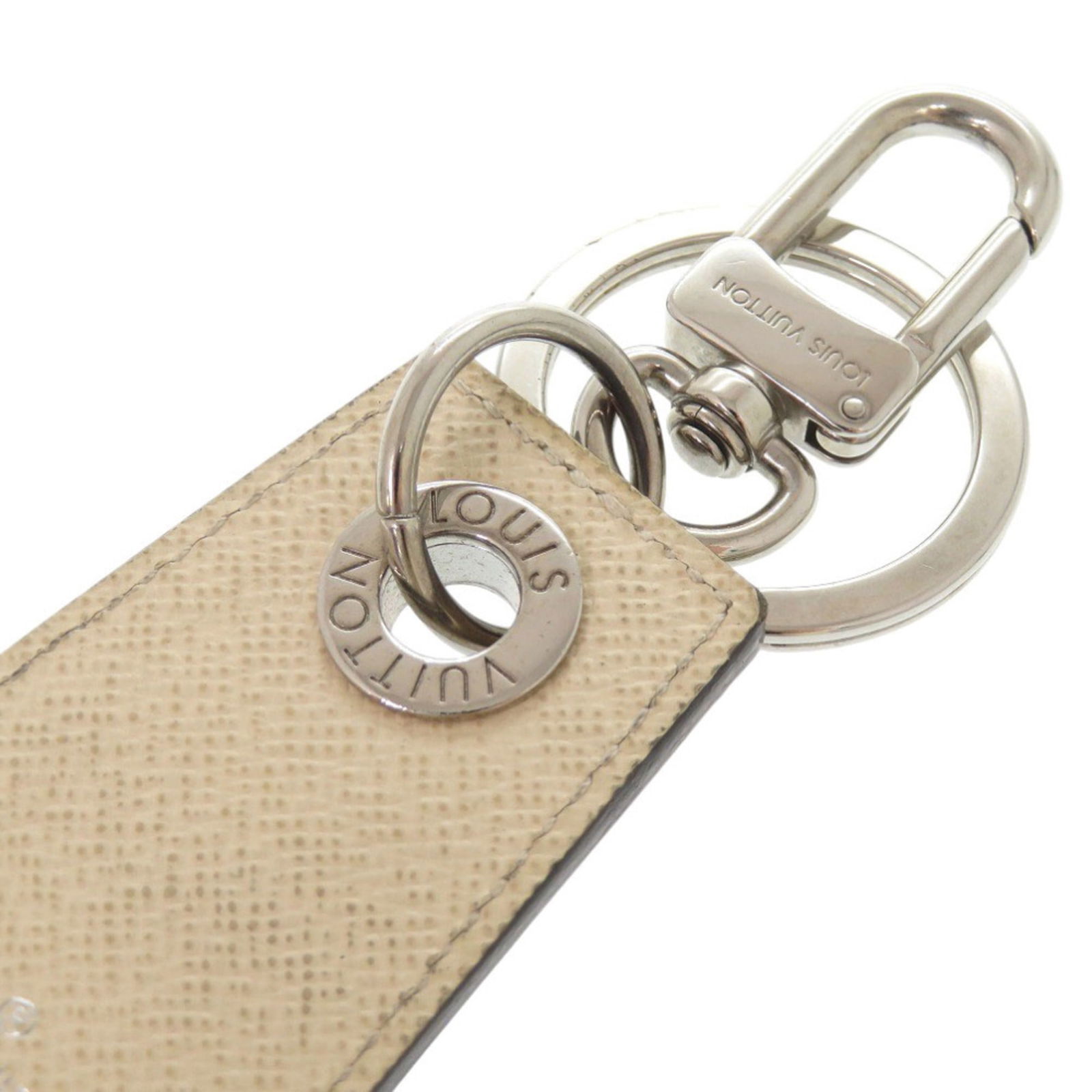Graphite Louis Vuitton Keyring Damier - 4